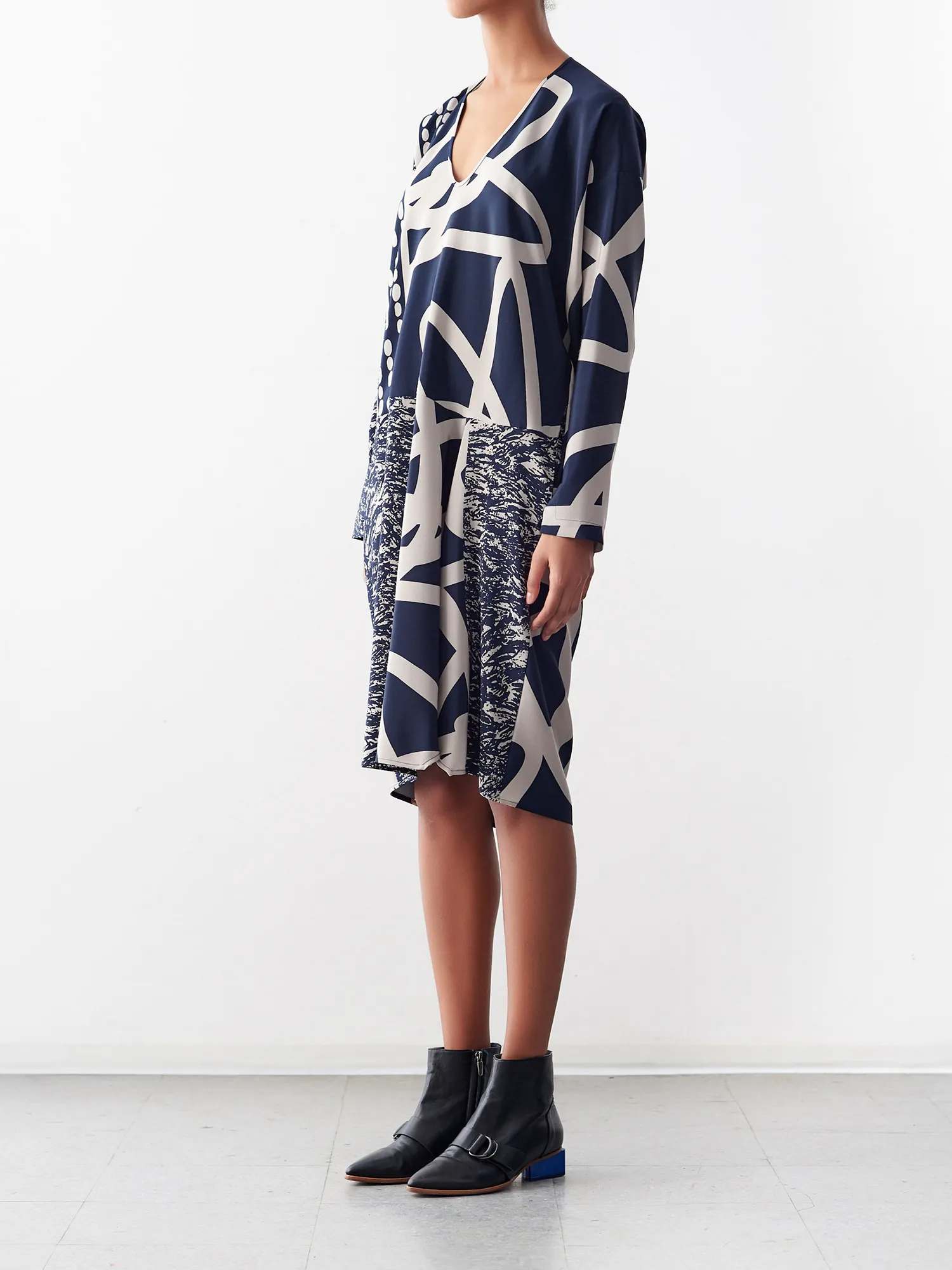 Long-Sleeved Tero Dress Sample sold by Zero + Maria Cornejo product image thumbnail 5