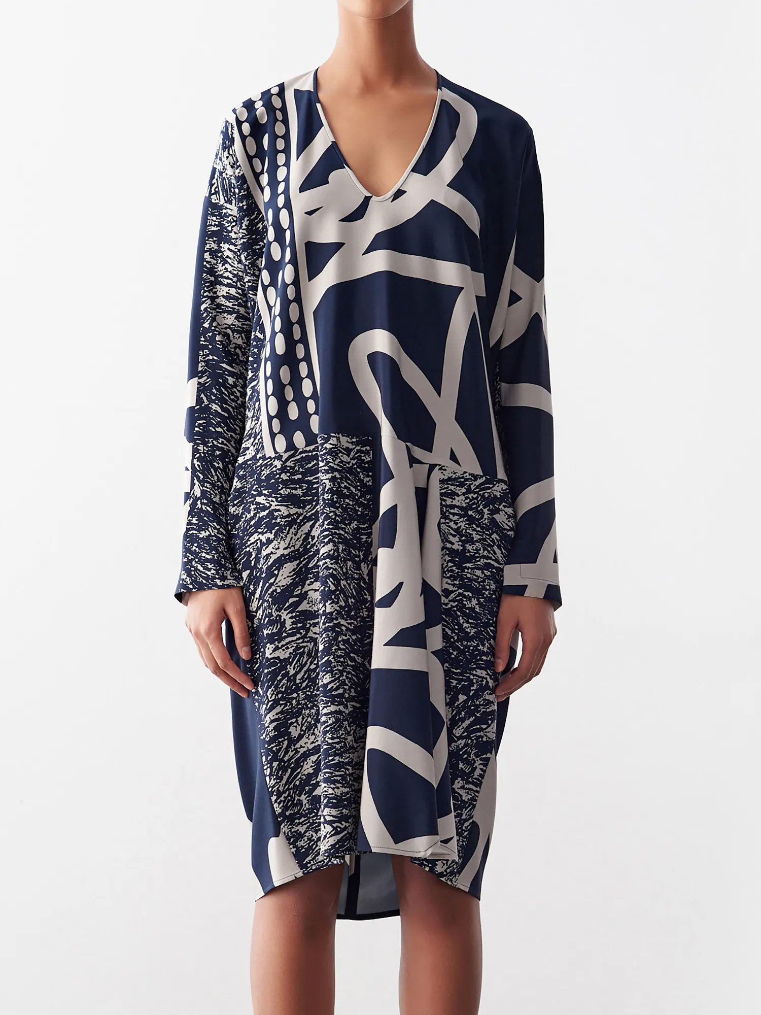 Long-Sleeved Tero Dress Sample sold by Zero + Maria Cornejo product image thumbnail 3