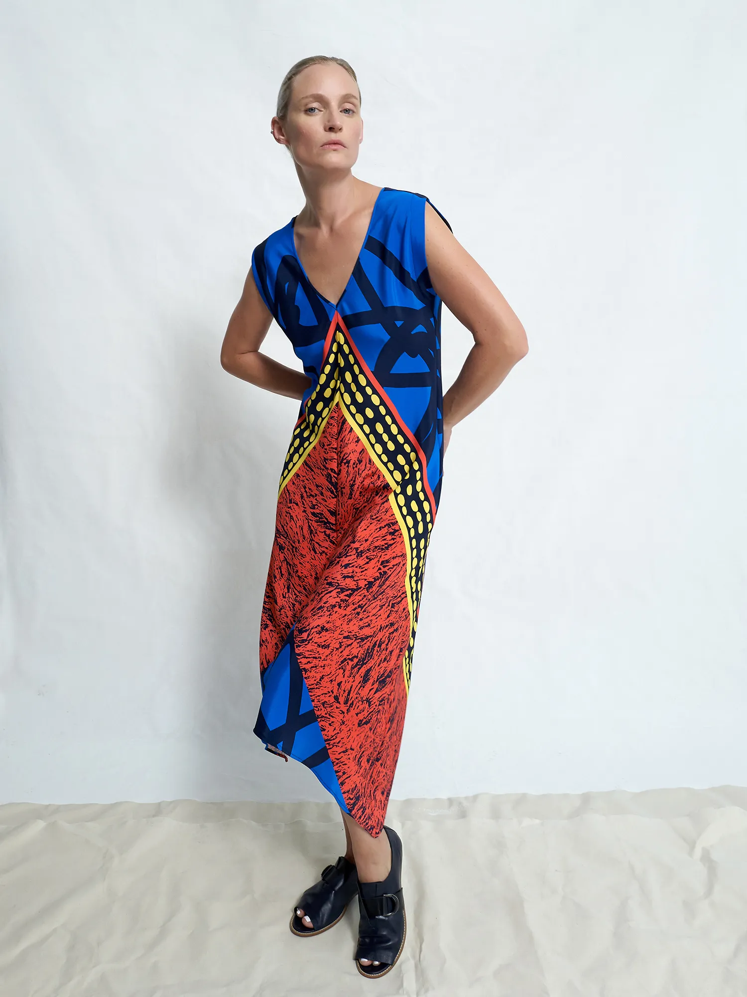 Foulard Dress Sample sold by Zero + Maria Cornejo product image thumbnail 2