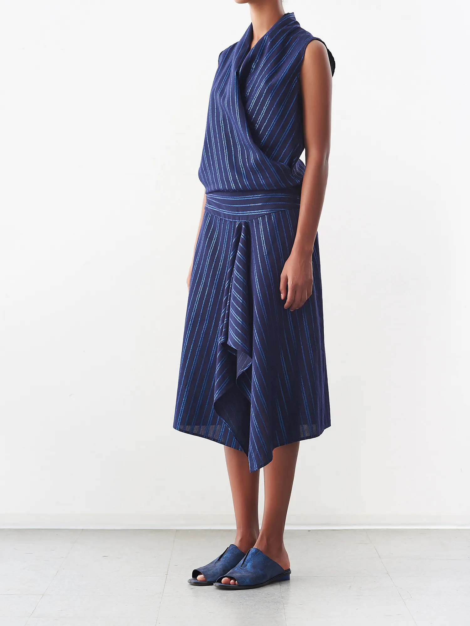 Sleeveless Madira Dress Sample sold by Zero + Maria Cornejo product image thumbnail 3