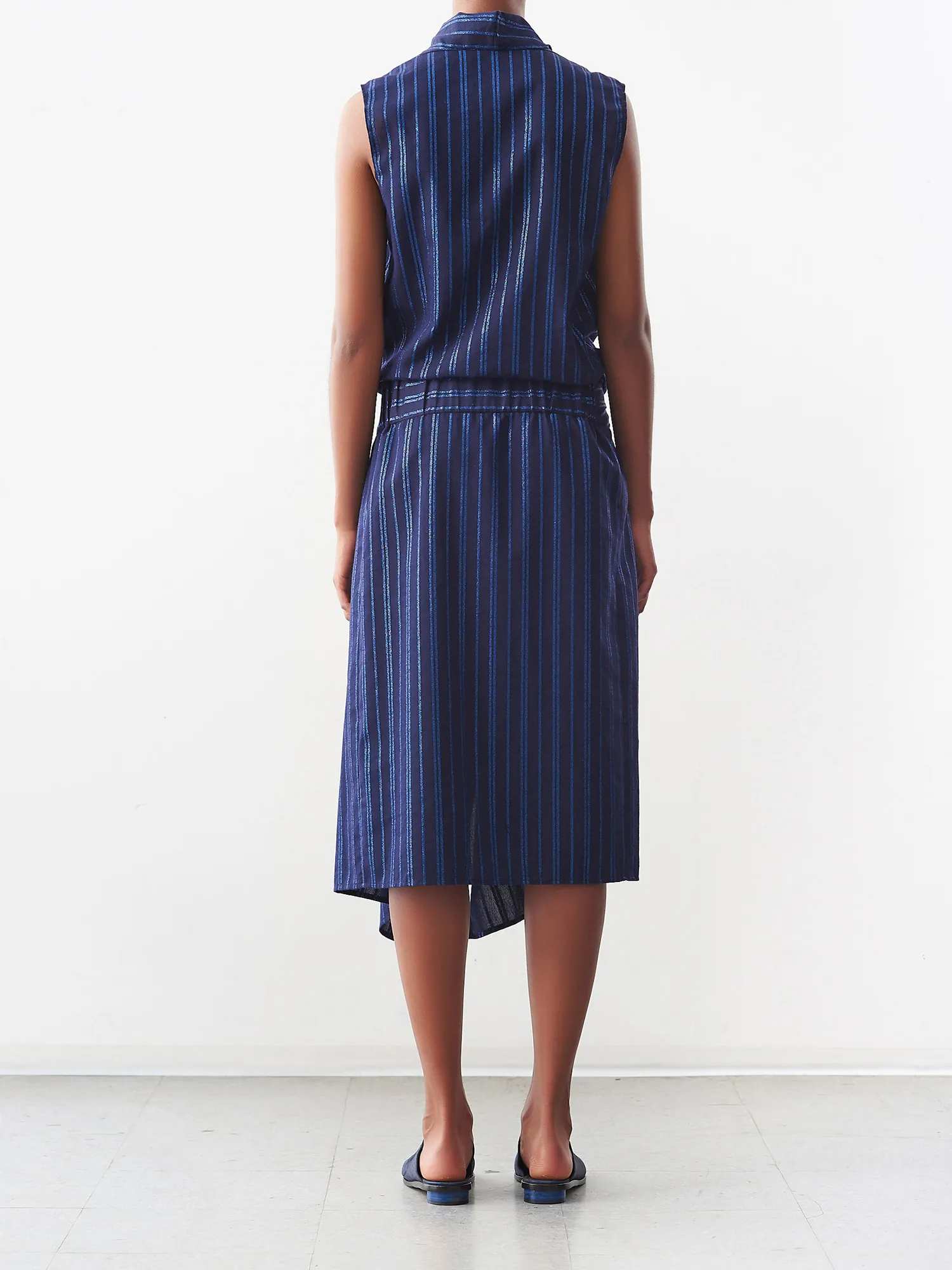 Sleeveless Madira Dress Sample sold by Zero + Maria Cornejo product image thumbnail 4