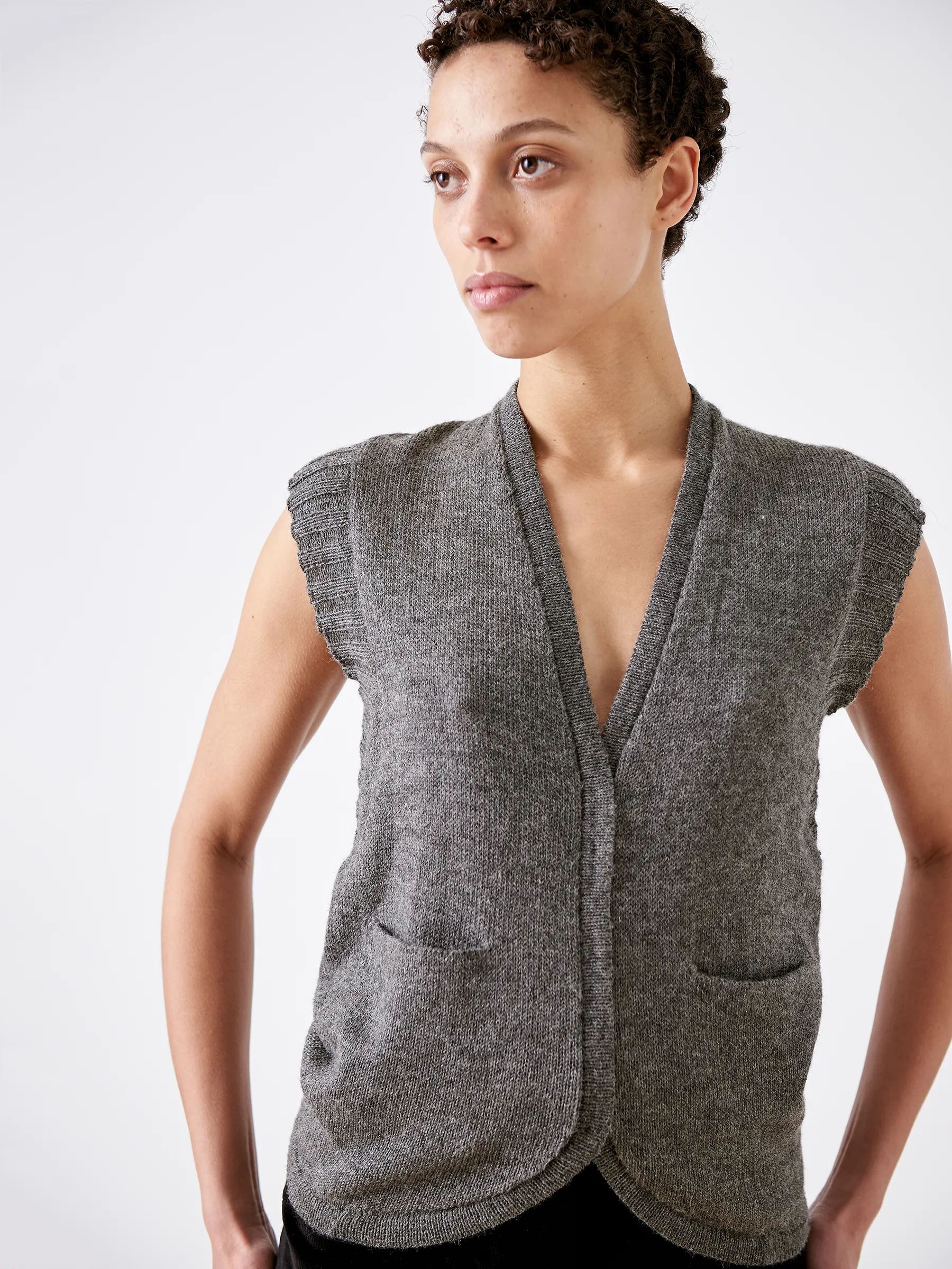 Ottoman Tailored Tank Sample sold by Zero + Maria Cornejo