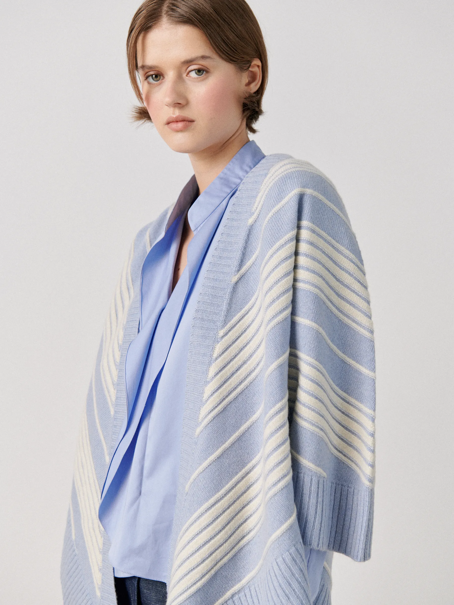 Triangle Cardigan Sample sold by Zero + Maria Cornejo product image thumbnail 4