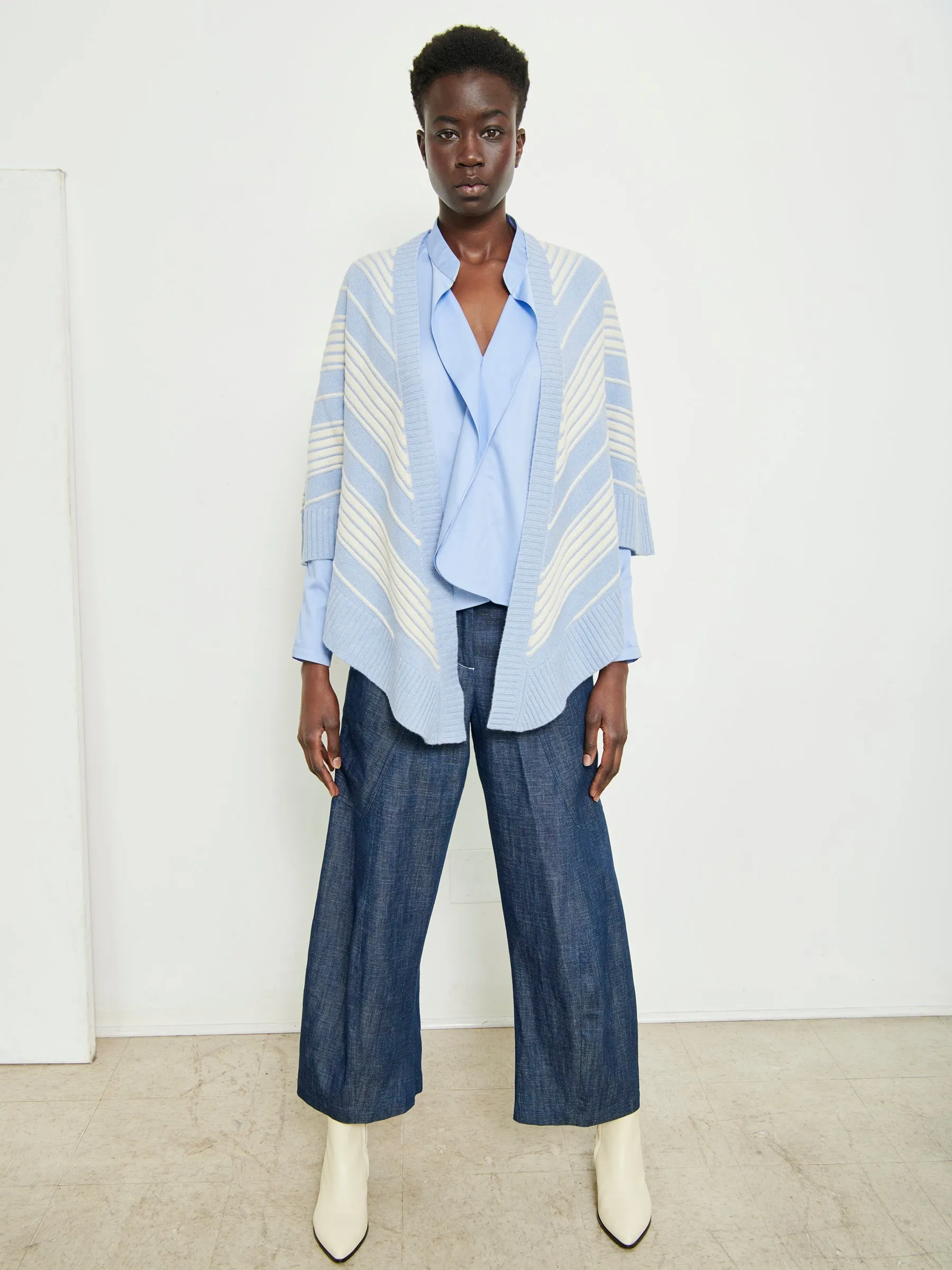 Triangle Cardigan Sample sold by Zero + Maria Cornejo