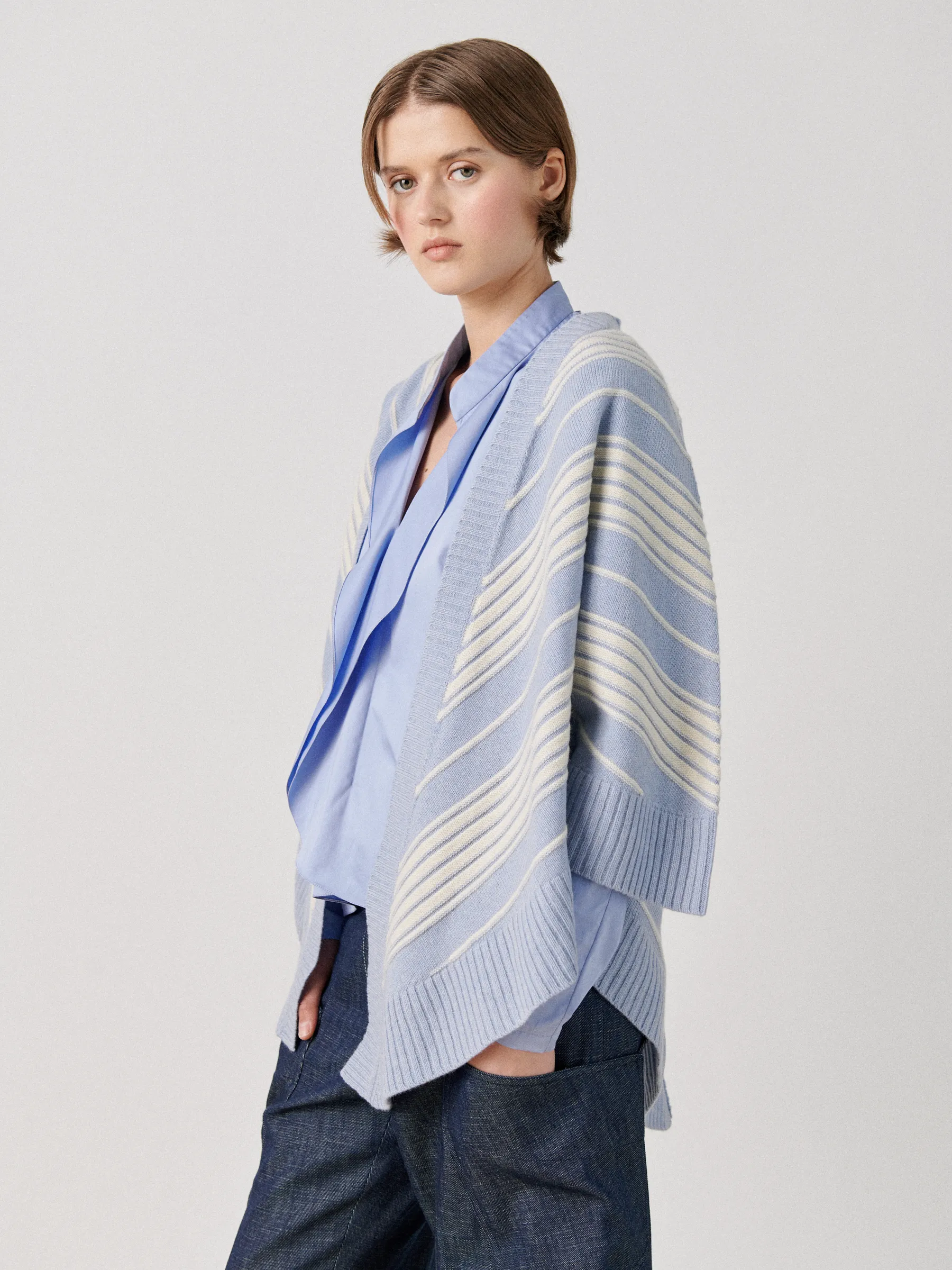 Triangle Cardigan Sample sold by Zero + Maria Cornejo product image thumbnail 5