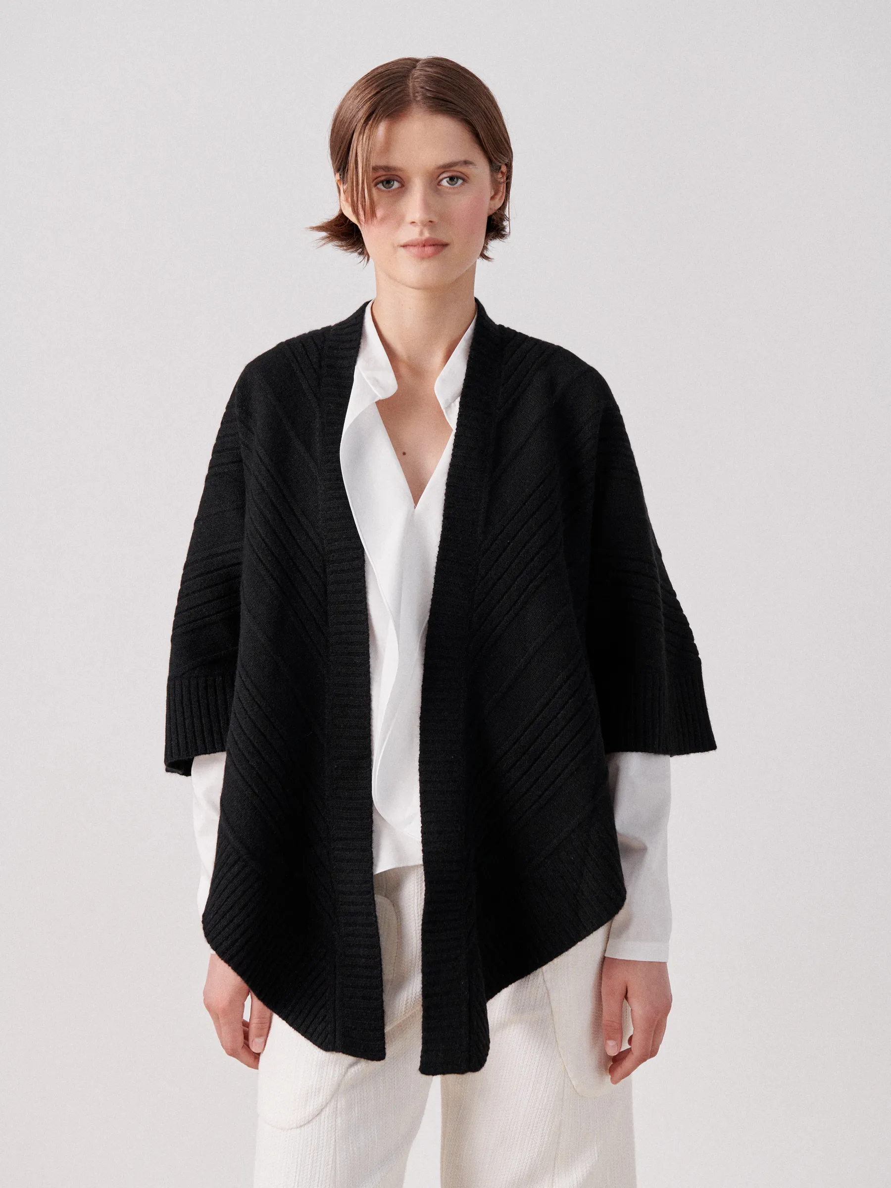 Triangle Cardigan Sample sold by Zero + Maria Cornejo