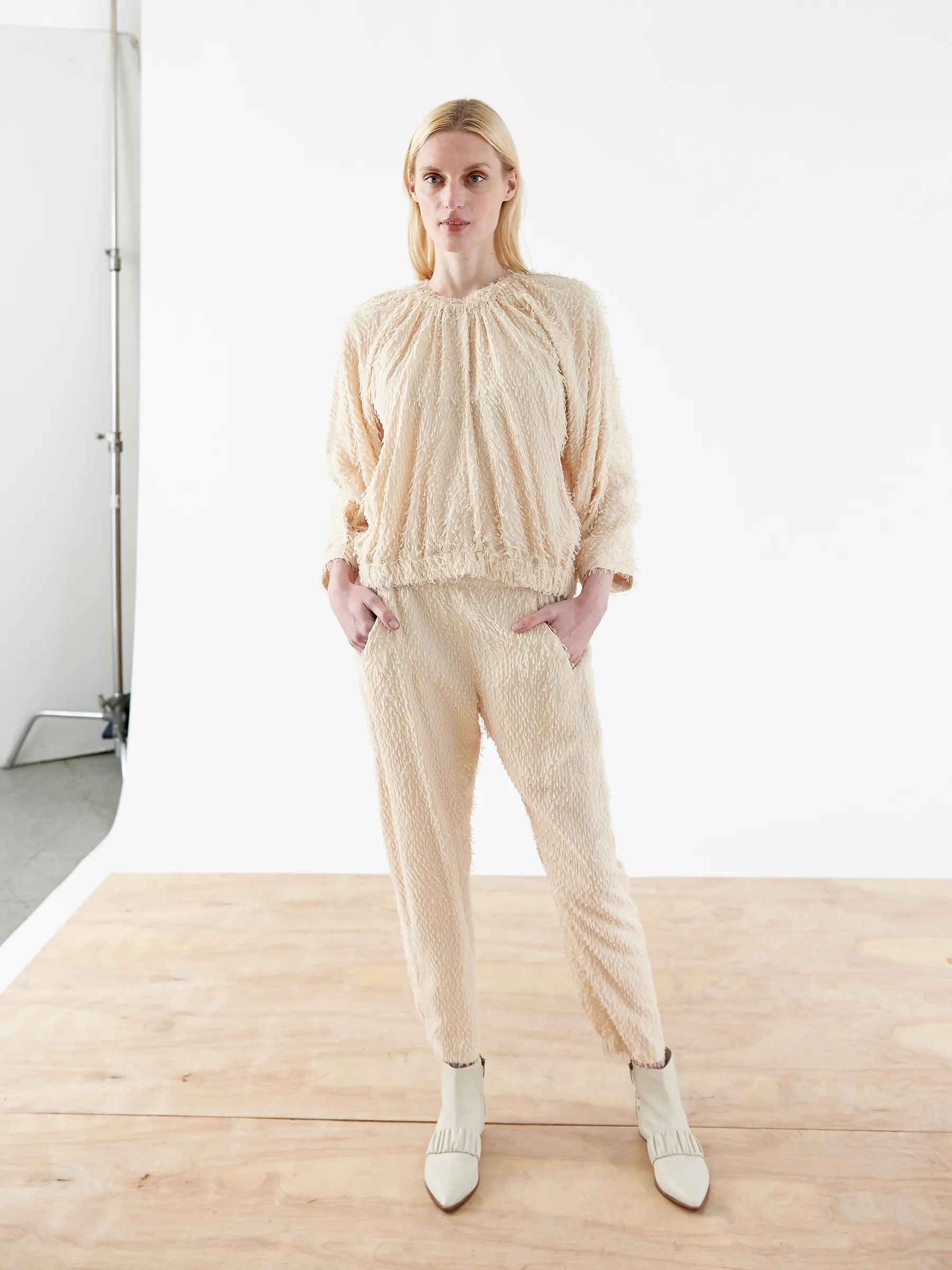 Gabi Trouser Sample sold by Zero + Maria Cornejo product image thumbnail 5