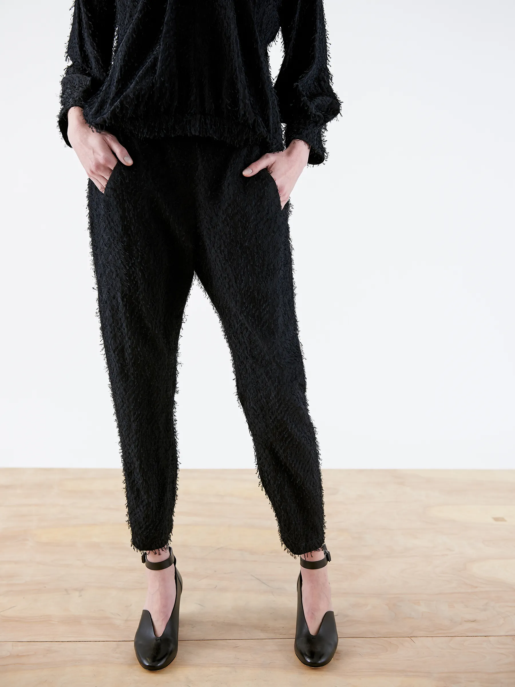 Gabi Trouser Sample sold by Zero + Maria Cornejo product image thumbnail 2
