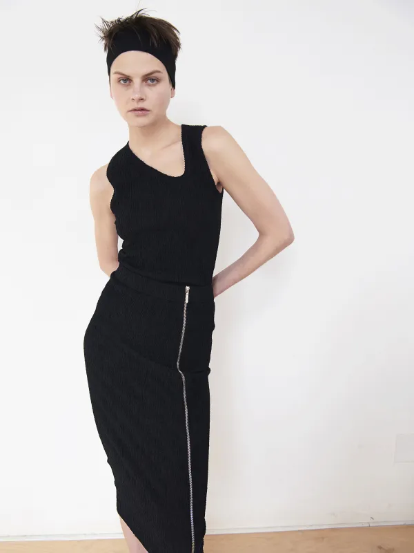 Joe Zip Skirt Sample made by Zero + Maria Cornejo