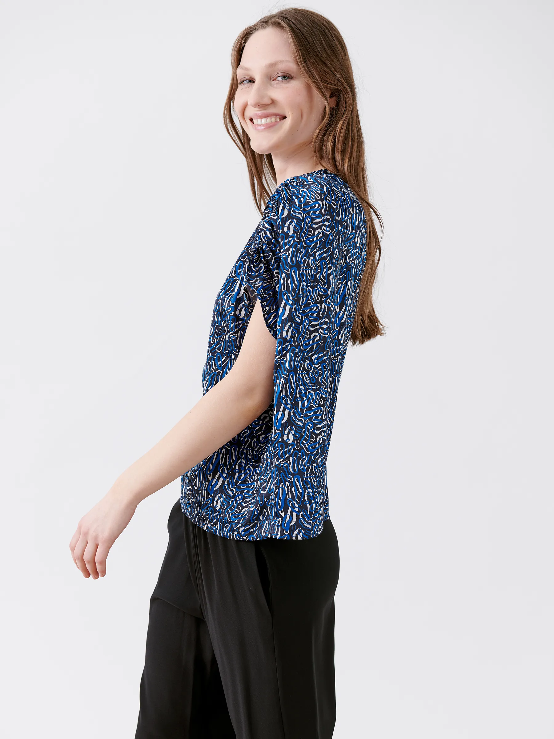 Ruched Muscle Tank Sample sold by Zero + Maria Cornejo product image thumbnail 3