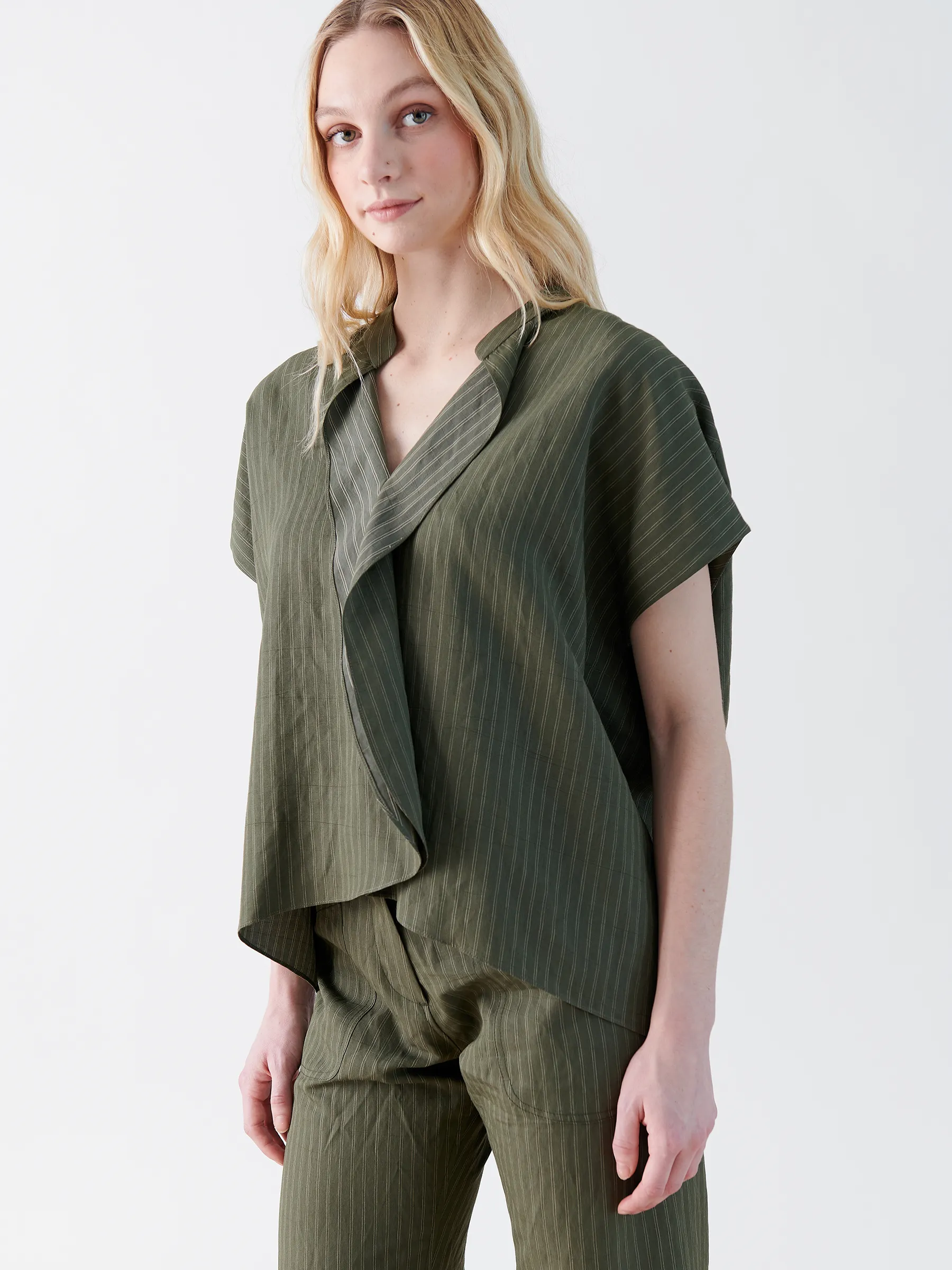 Fin Gaban Shirt Sample sold by Zero + Maria Cornejo product image thumbnail 4