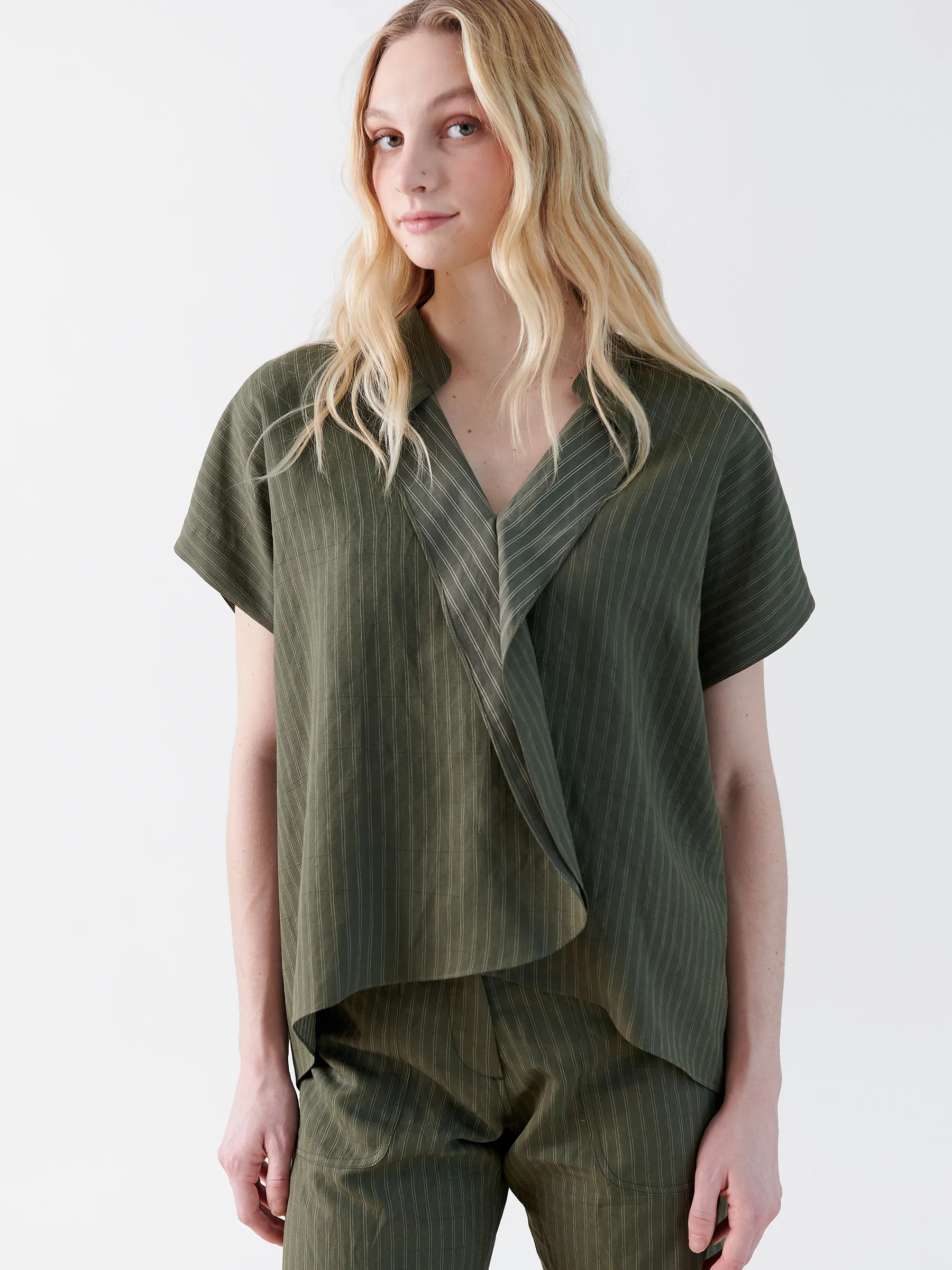 Fin Gaban Shirt Sample sold by Zero + Maria Cornejo