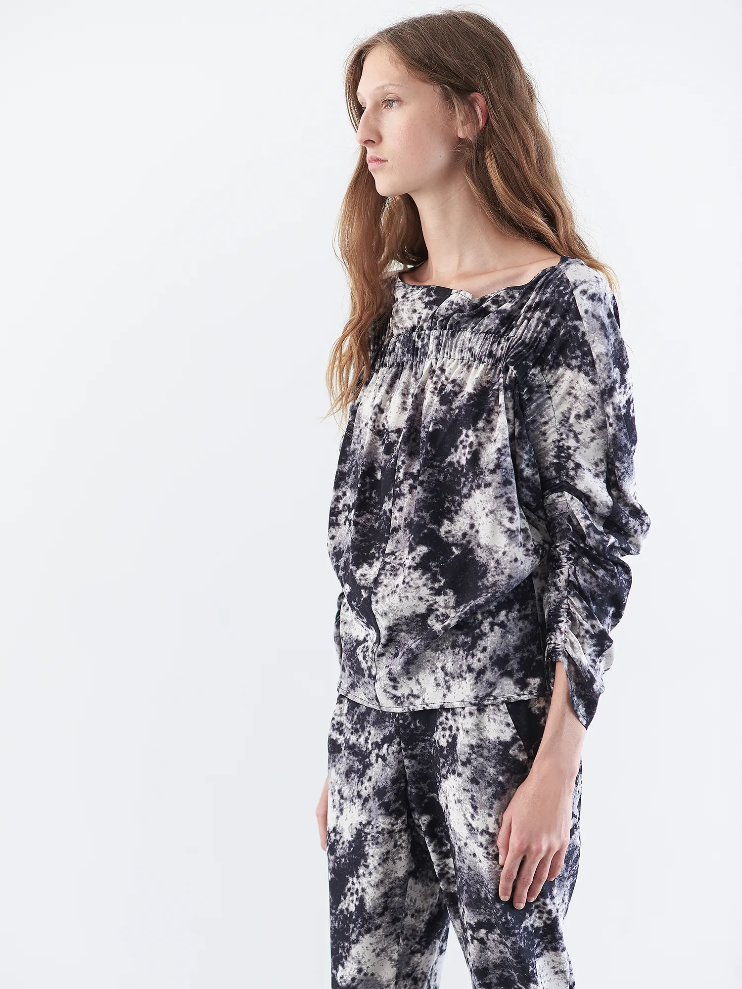 Long-Sleeved Clio Top Sample sold by Zero + Maria Cornejo product image thumbnail 3