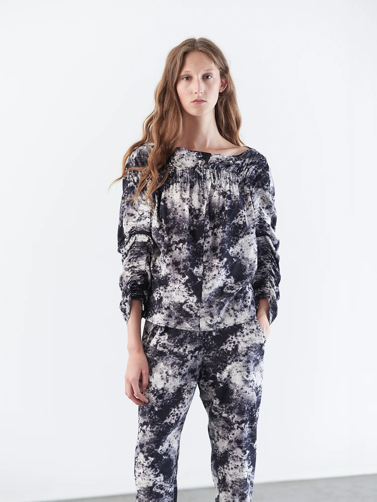 Long-Sleeved Clio Top Sample sold by Zero + Maria Cornejo product image thumbnail 2