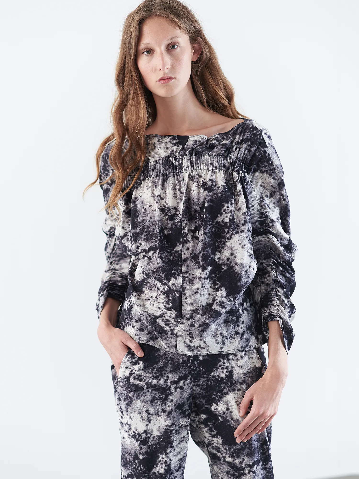 Long-Sleeved Clio Top Sample sold by Zero + Maria Cornejo