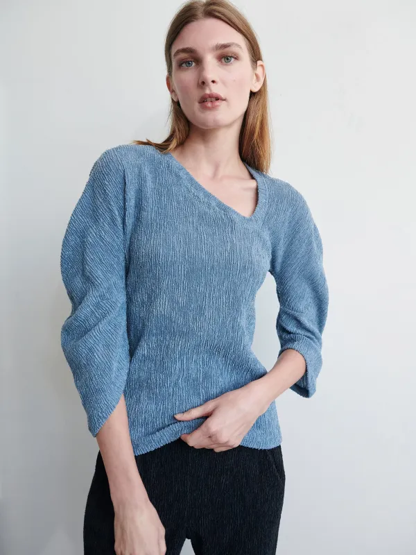 Long-Sleeved Off Kilter Top Sample sold by Zero + Maria Cornejo