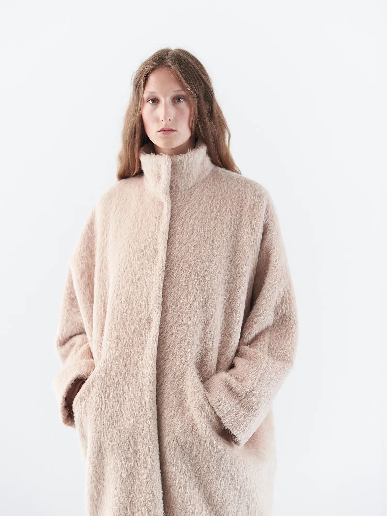 Long-Sleeved Bea Coat Sample sold by Zero + Maria Cornejo product image thumbnail 4