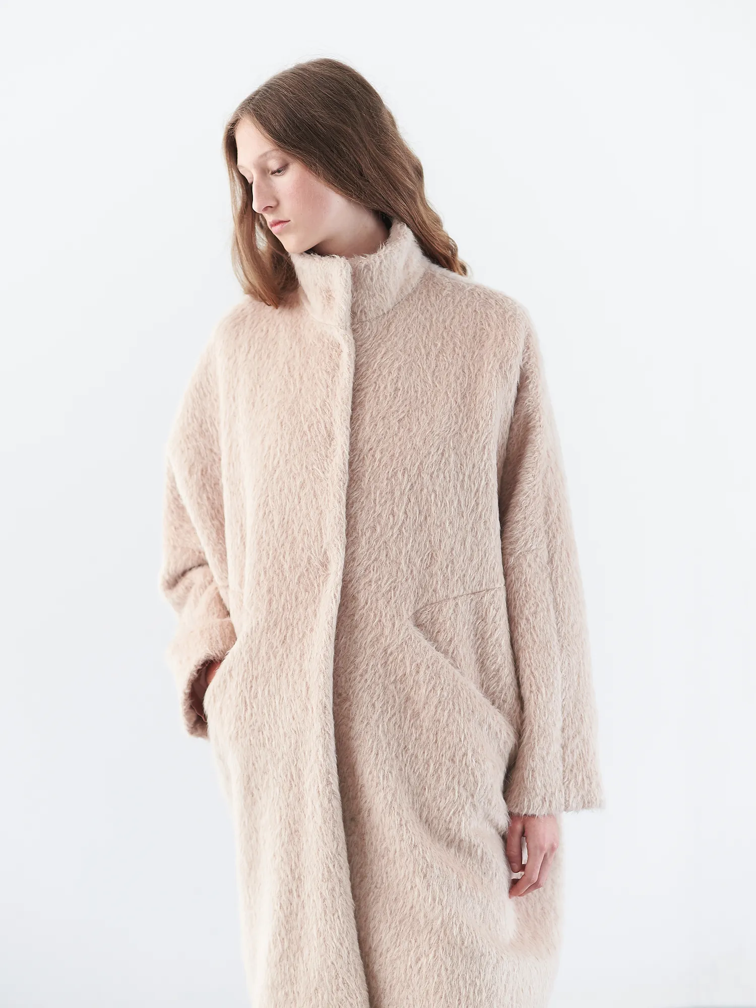 Long-Sleeved Bea Coat Sample sold by Zero + Maria Cornejo product image thumbnail 2