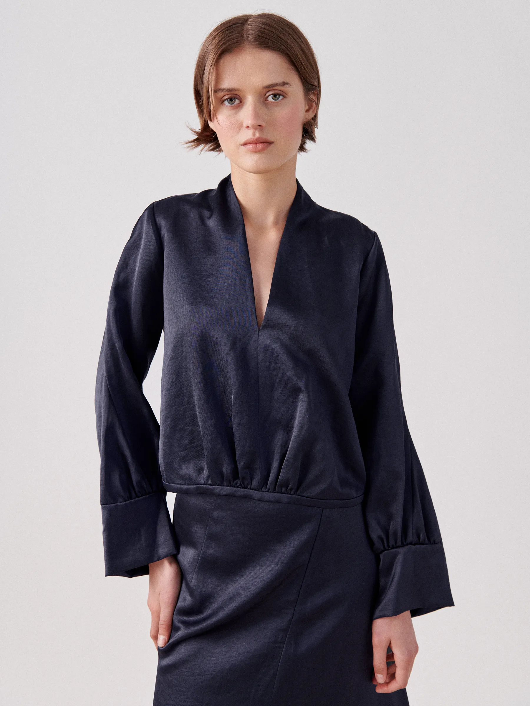 Simple Sacha Top Sample sold by Zero + Maria Cornejo product image thumbnail 2