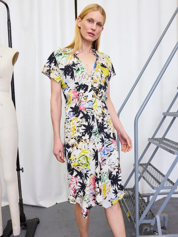 Ruched Stella Dress Sample sold by Zero + Maria Cornejo