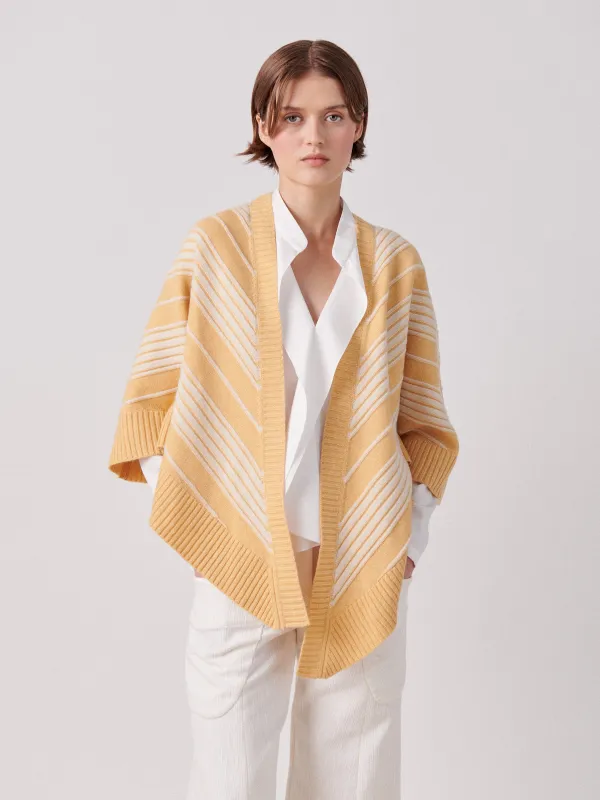 Triangle Cardigan Sample made by Zero + Maria Cornejo