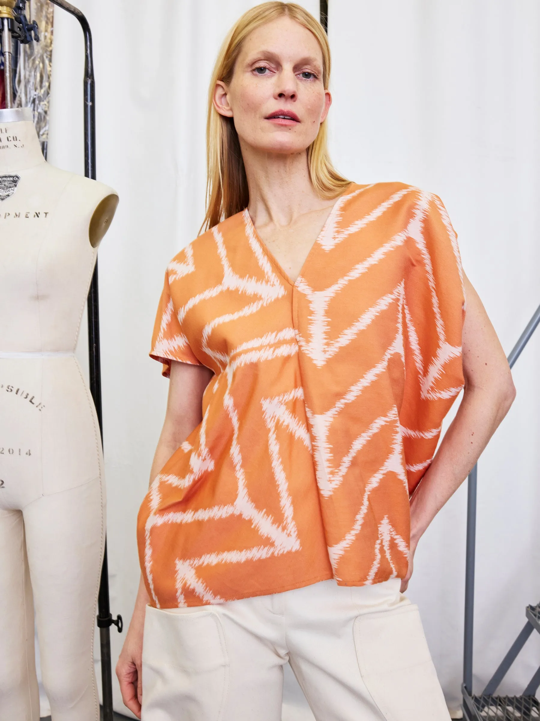 Aila Top Sample sold by Zero + Maria Cornejo