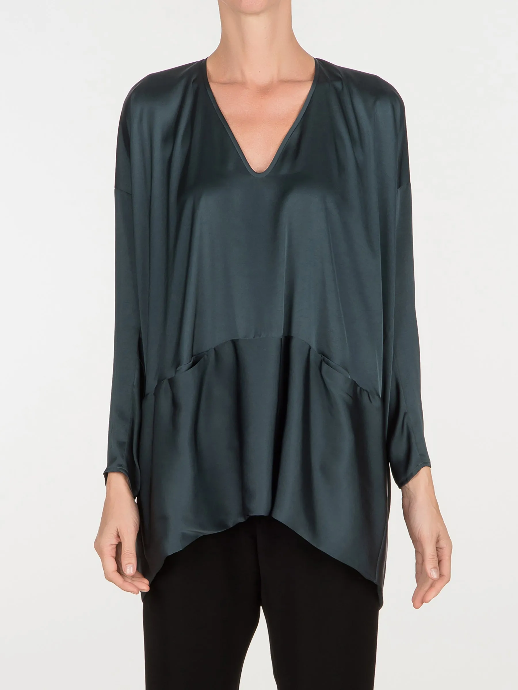 Long-Sleeved Tasi Top Sample sold by Zero + Maria Cornejo