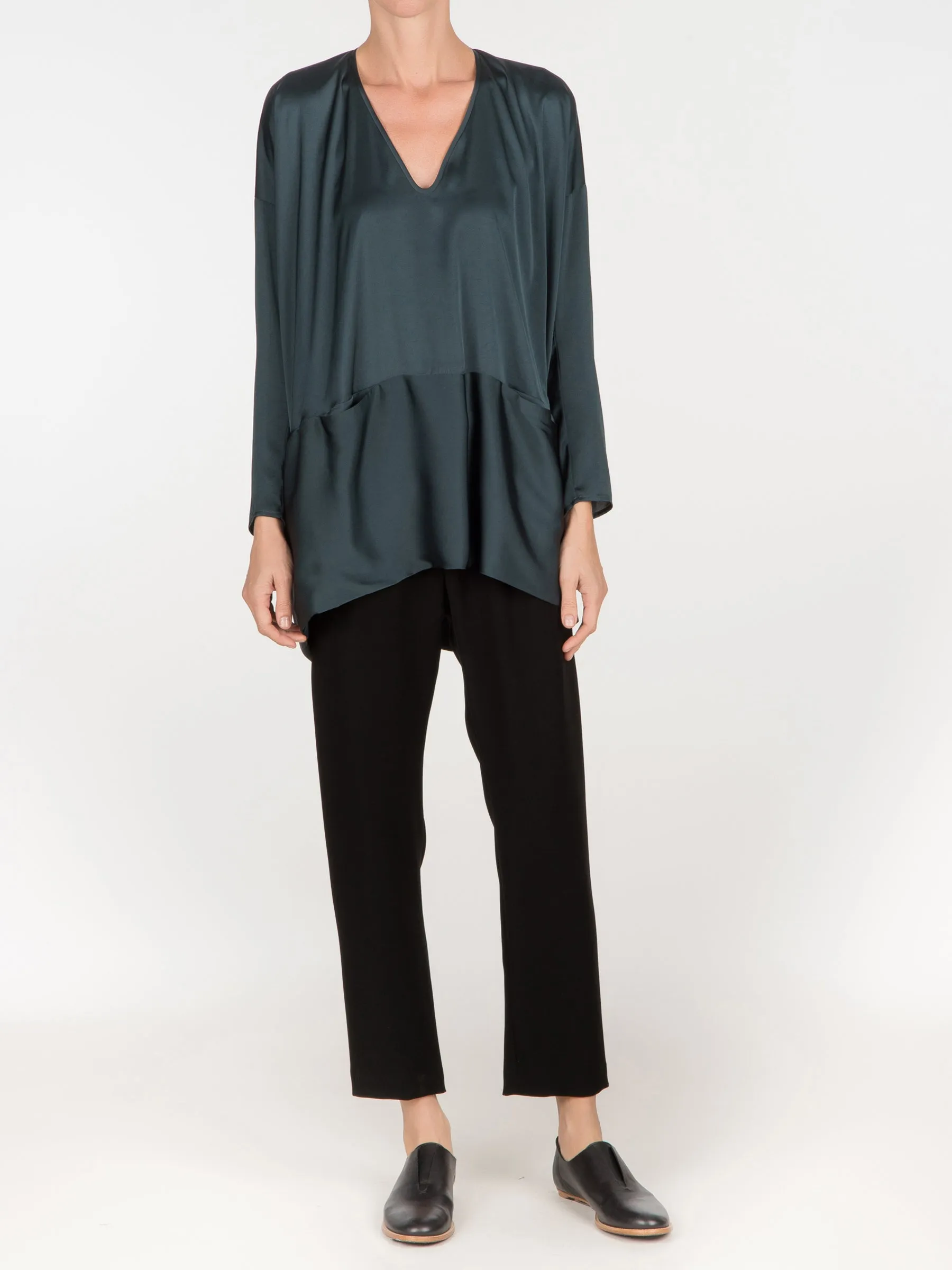 Long-Sleeved Tasi Top Sample sold by Zero + Maria Cornejo product image thumbnail 2