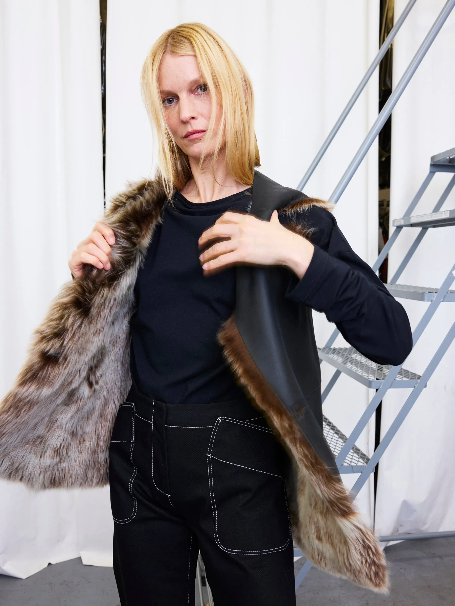 Tavit Waistcoat Sample sold by Zero + Maria Cornejo product image thumbnail 5