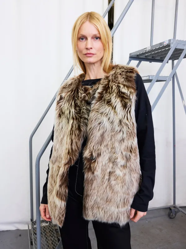 Tavit Waistcoat Sample made by Zero + Maria Cornejo