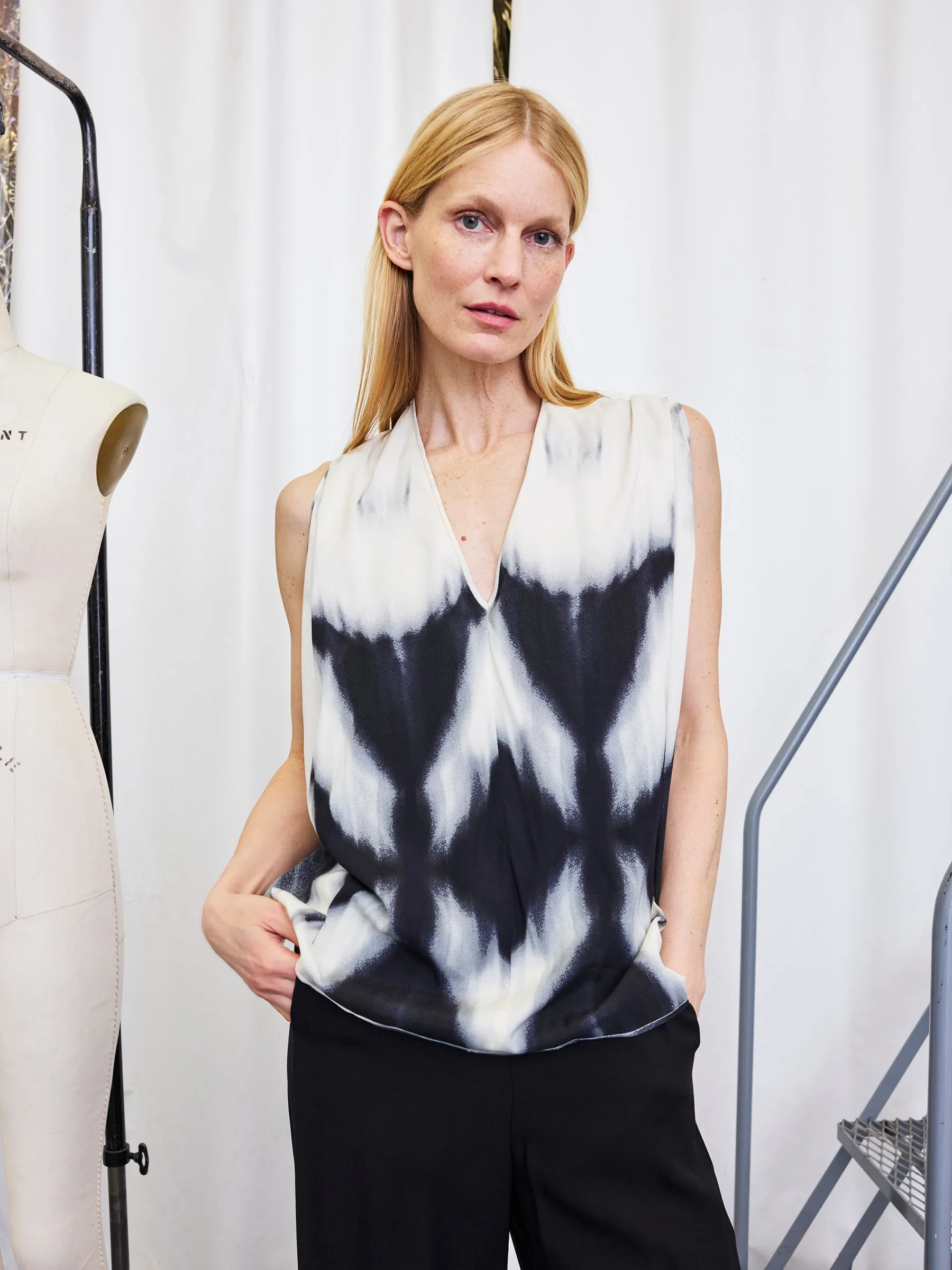 Ina Tank Sample sold by Zero + Maria Cornejo