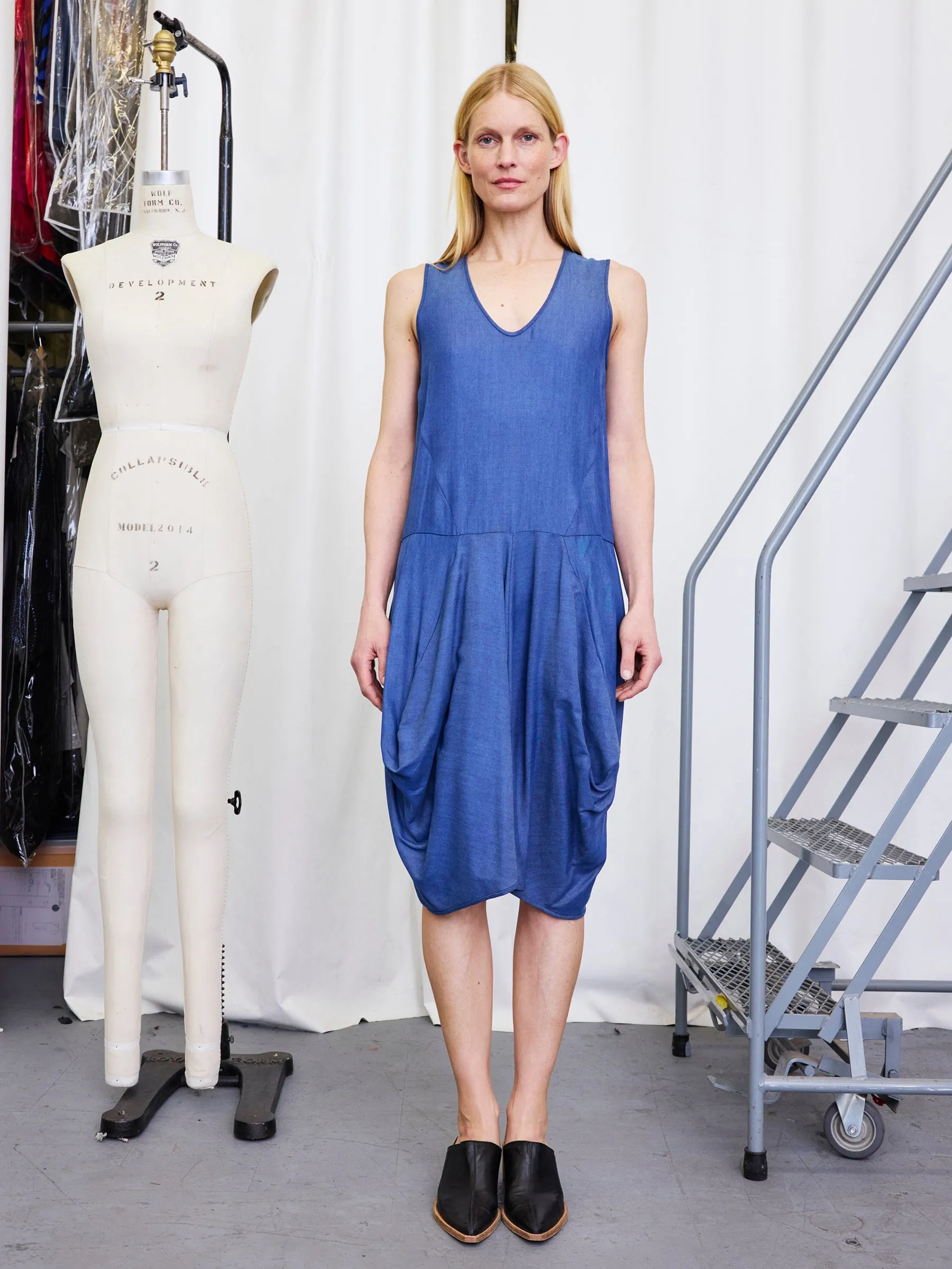 Sima Dress Sample sold by Zero + Maria Cornejo product image thumbnail 2