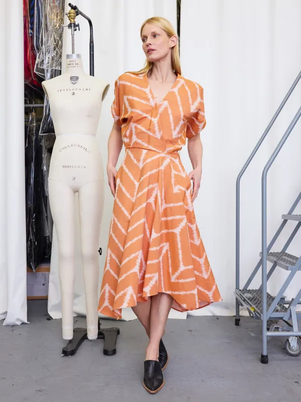 Aki Wave Dress Sample sold by Zero + Maria Cornejo