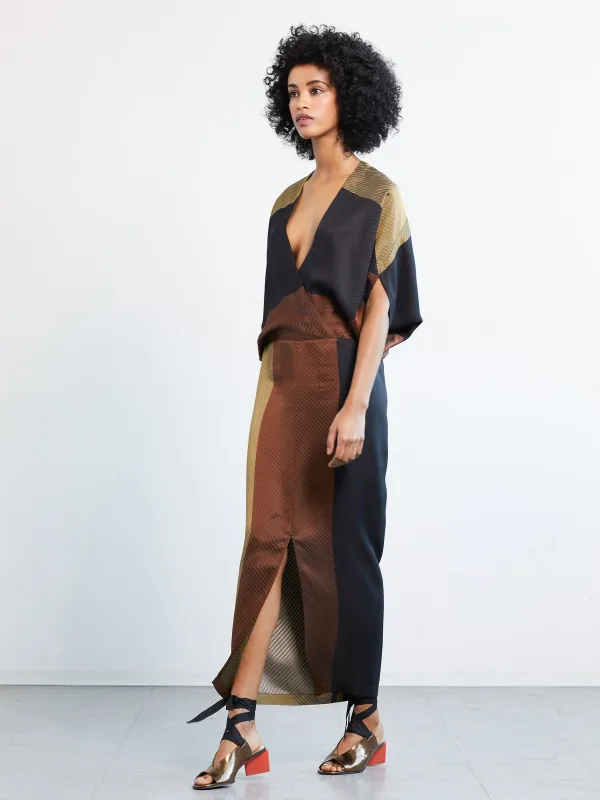 Wrap Aki Dress Sample made by Zero + Maria Cornejo