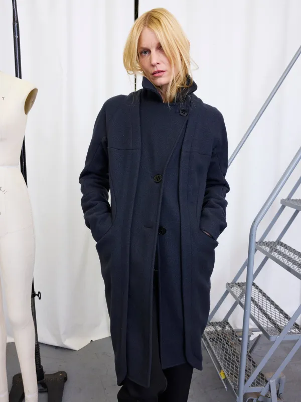 Double Mac Coat Sample made by Zero + Maria Cornejo