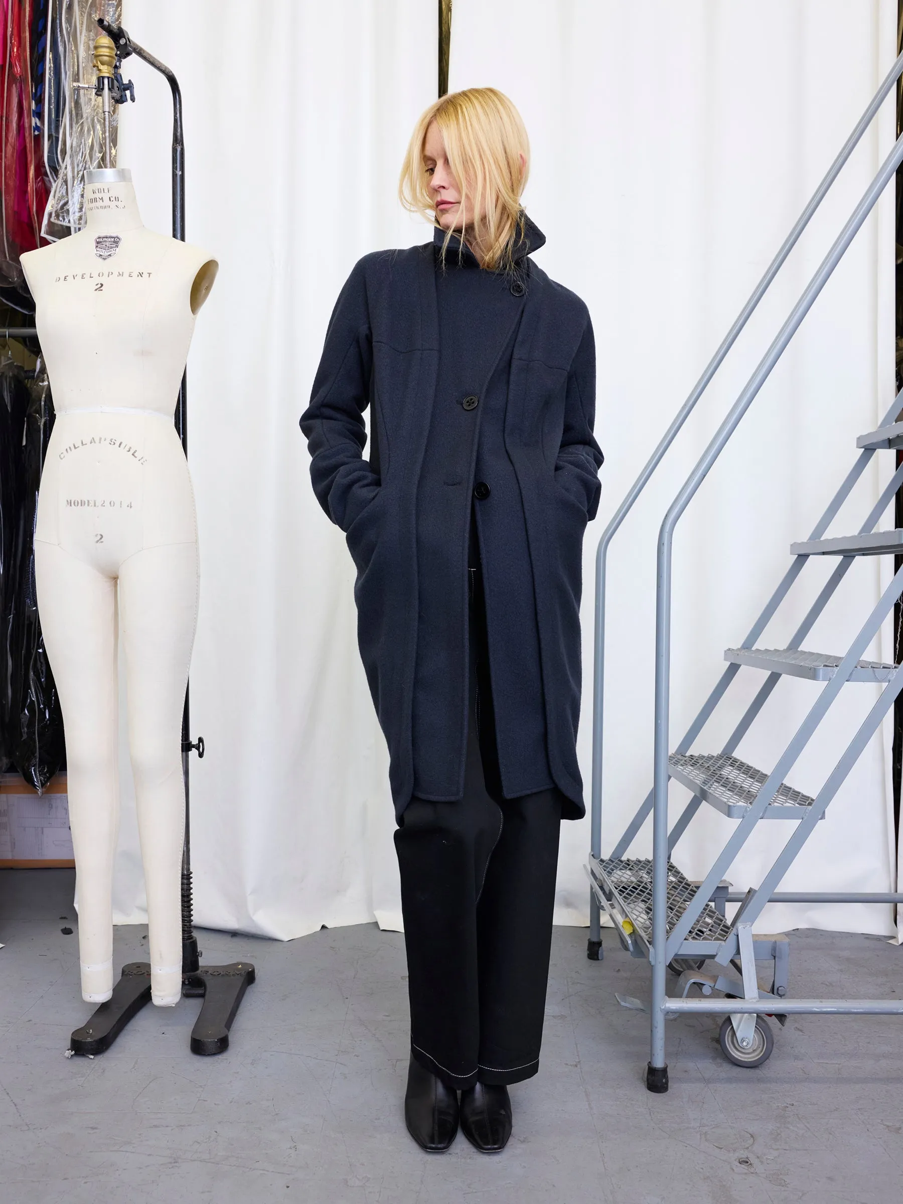 Double Mac Coat Sample sold by Zero + Maria Cornejo product image thumbnail 2