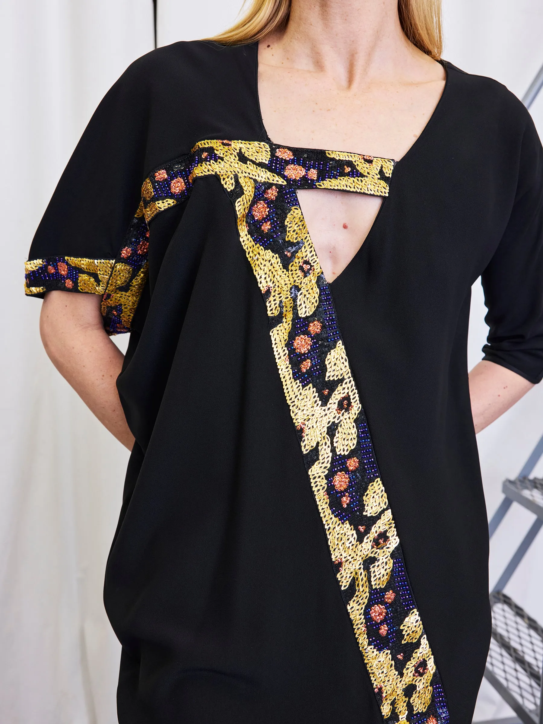 Bead IDC Dress Sample sold by Zero + Maria Cornejo product image thumbnail 3