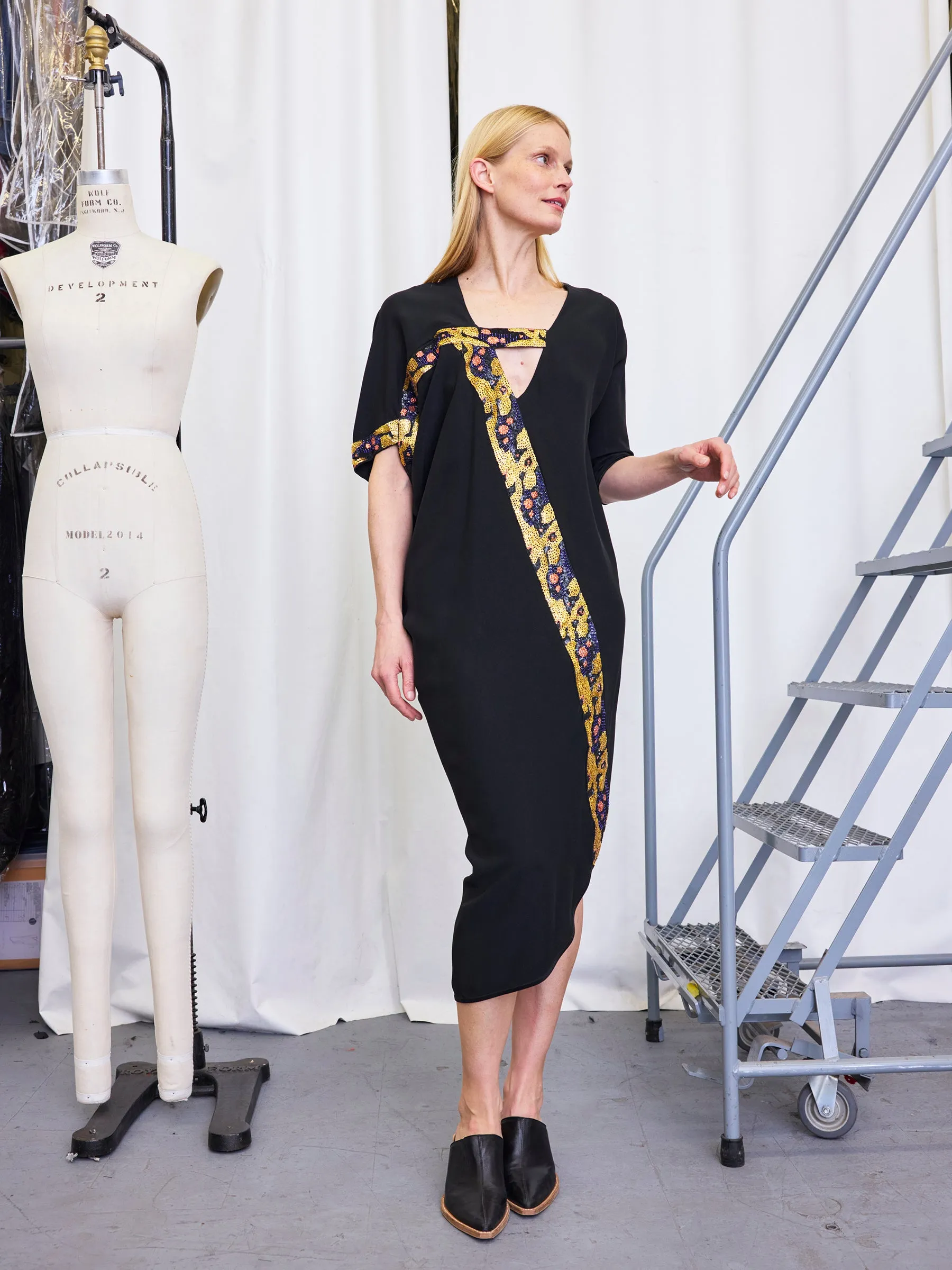 Bead IDC Dress Sample sold by Zero + Maria Cornejo