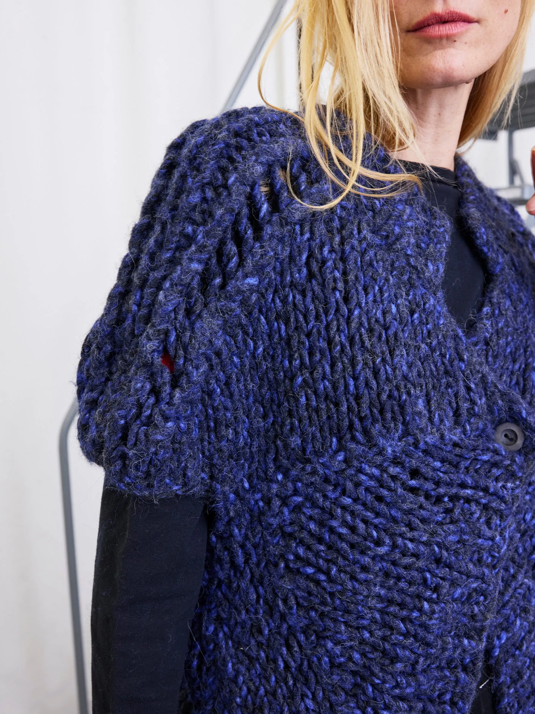 Knit Koya Shrug Sample sold by Zero + Maria Cornejo product image thumbnail 3