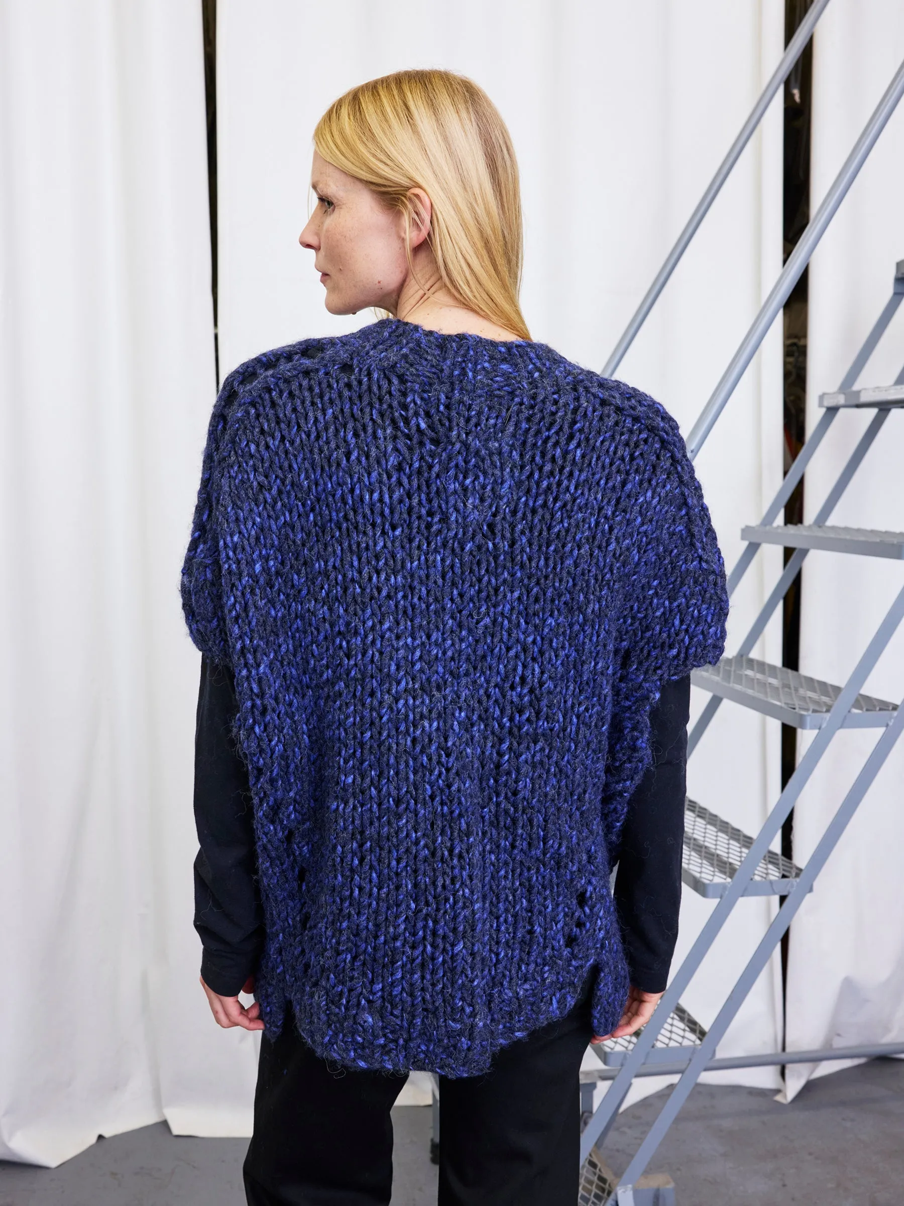 Knit Koya Shrug Sample sold by Zero + Maria Cornejo product image thumbnail 5
