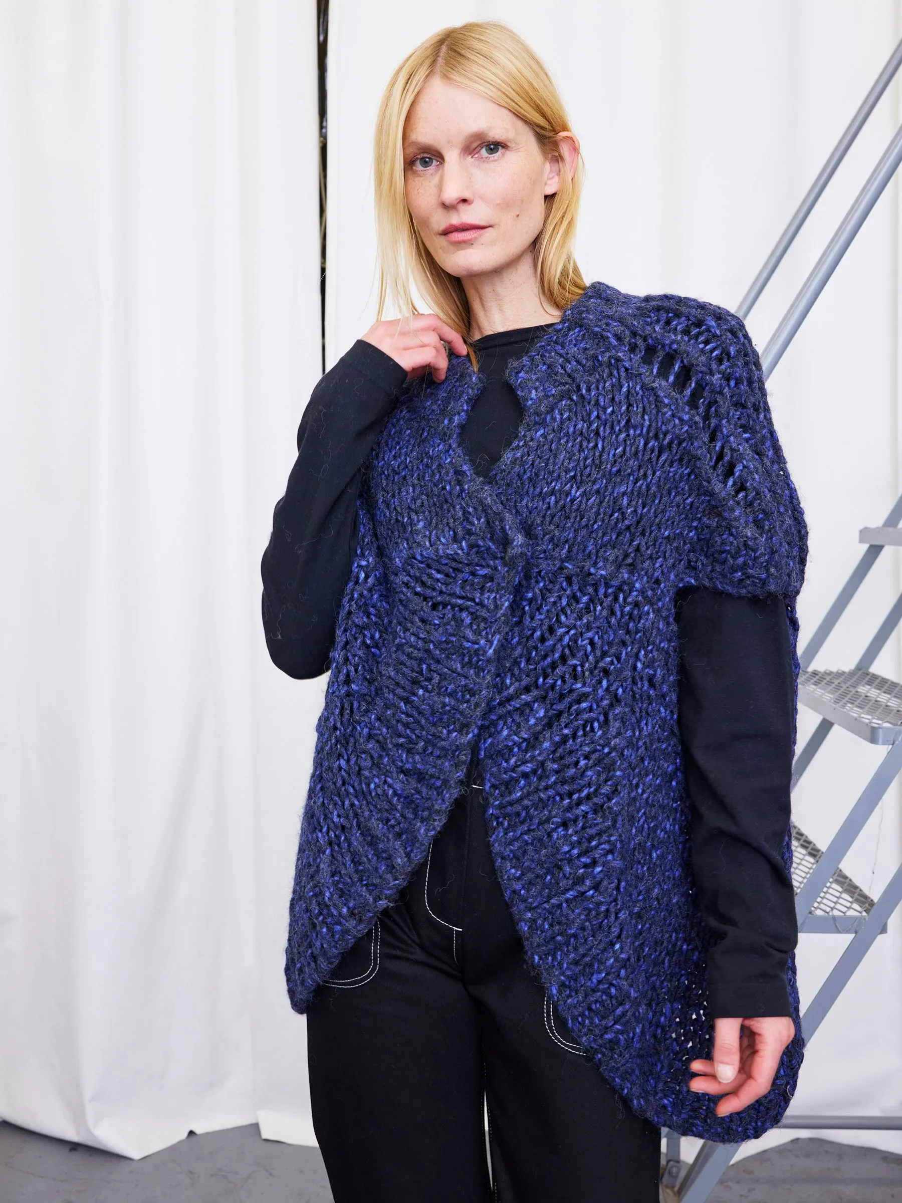 Knit Koya Shrug Sample sold by Zero + Maria Cornejo product image thumbnail 2