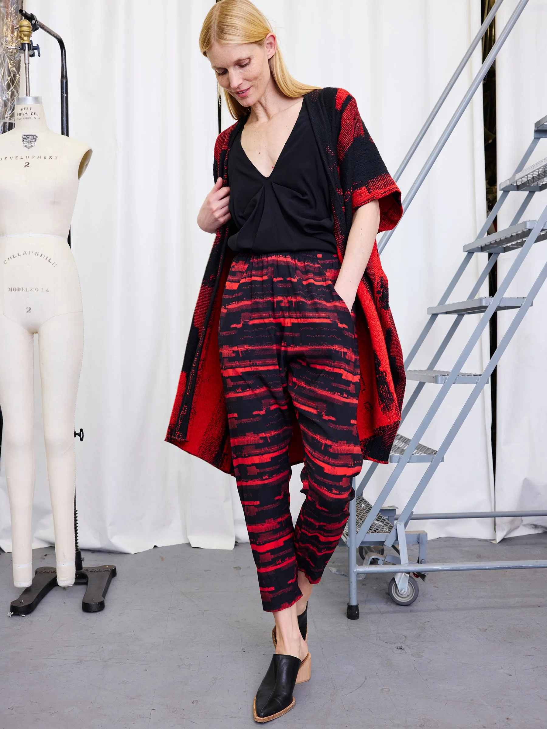 Gabi Trouser Sample sold by Zero + Maria Cornejo