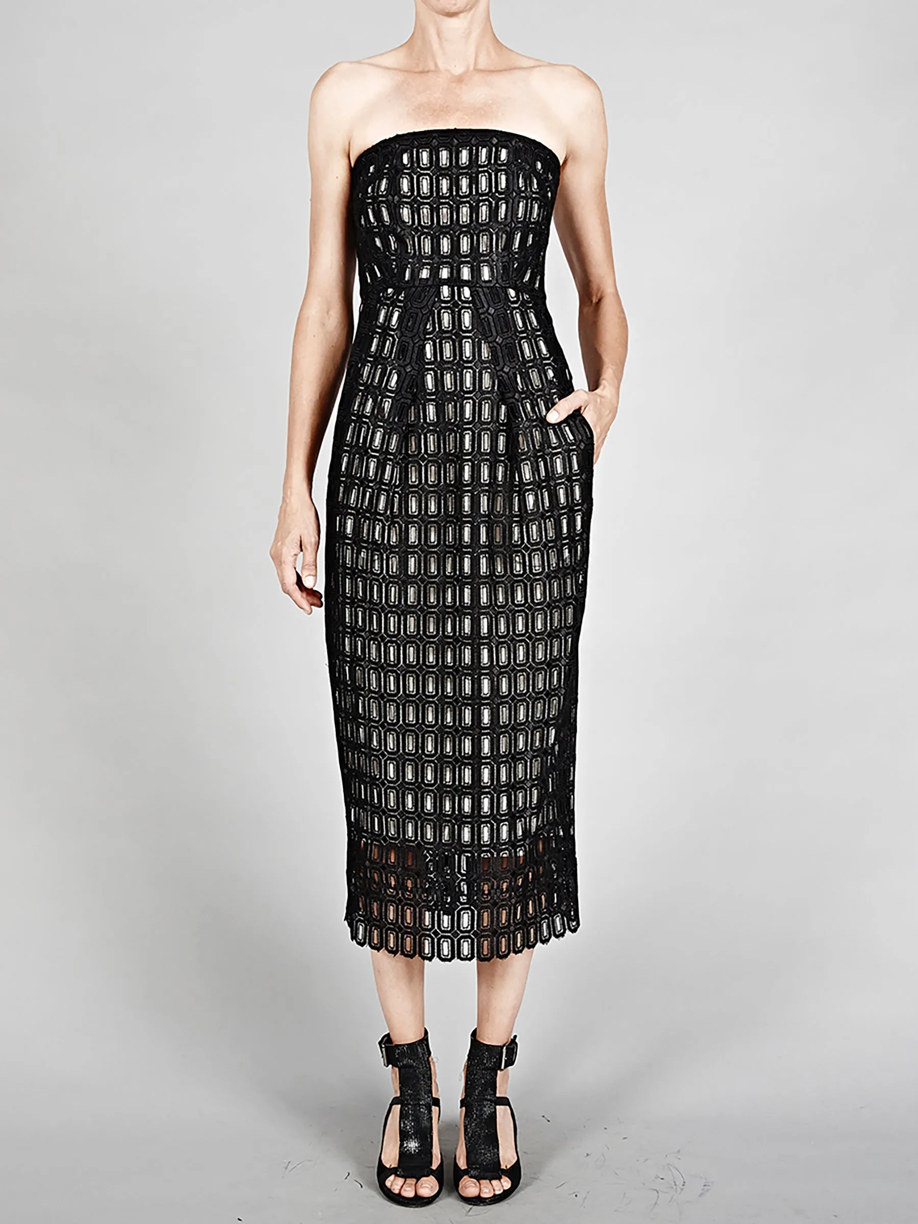 Strapless Biri Dress Sample sold by Zero + Maria Cornejo