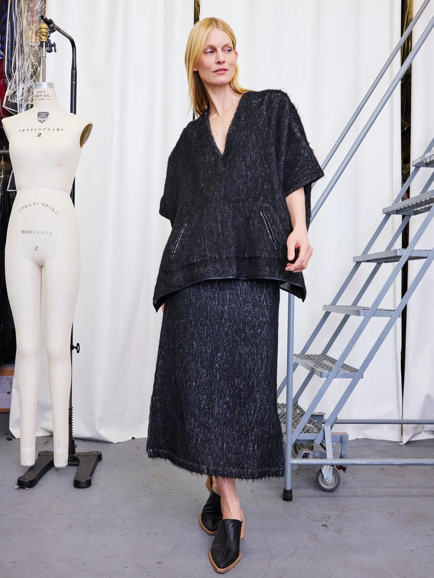 Long Dara Skirt Sample sold by Zero + Maria Cornejo product image thumbnail 2