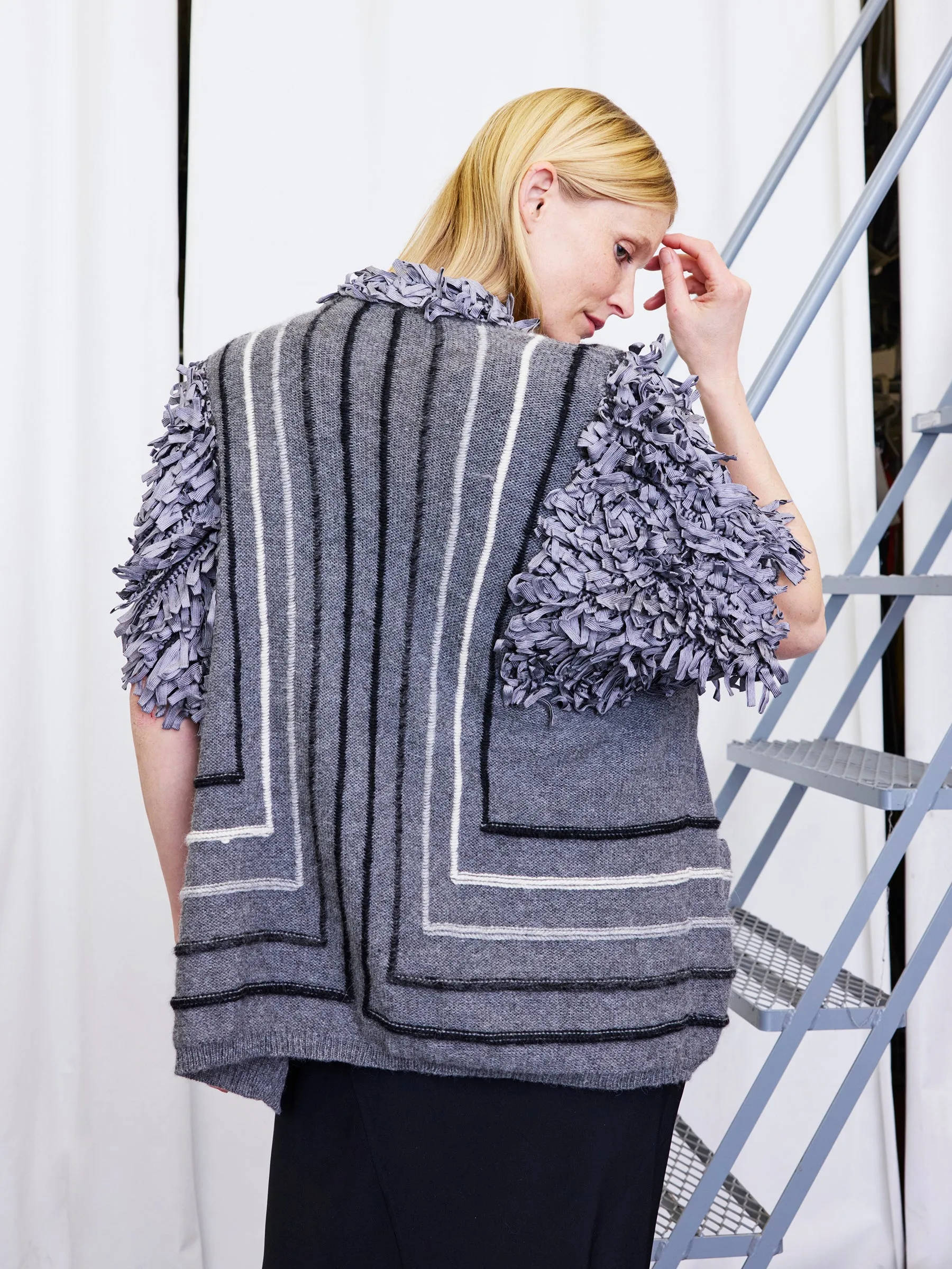 Anuk Waistcoat Sample sold by Zero + Maria Cornejo product image thumbnail 4