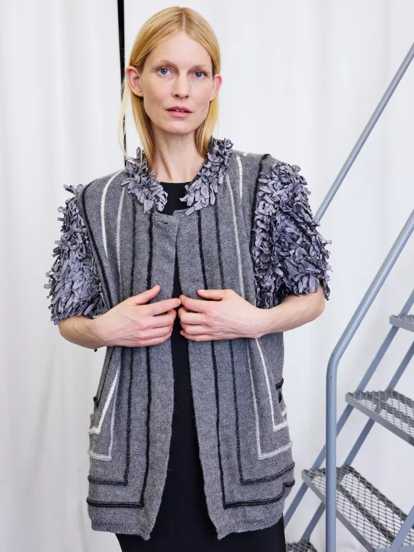 Anuk Waistcoat Sample made by Zero + Maria Cornejo