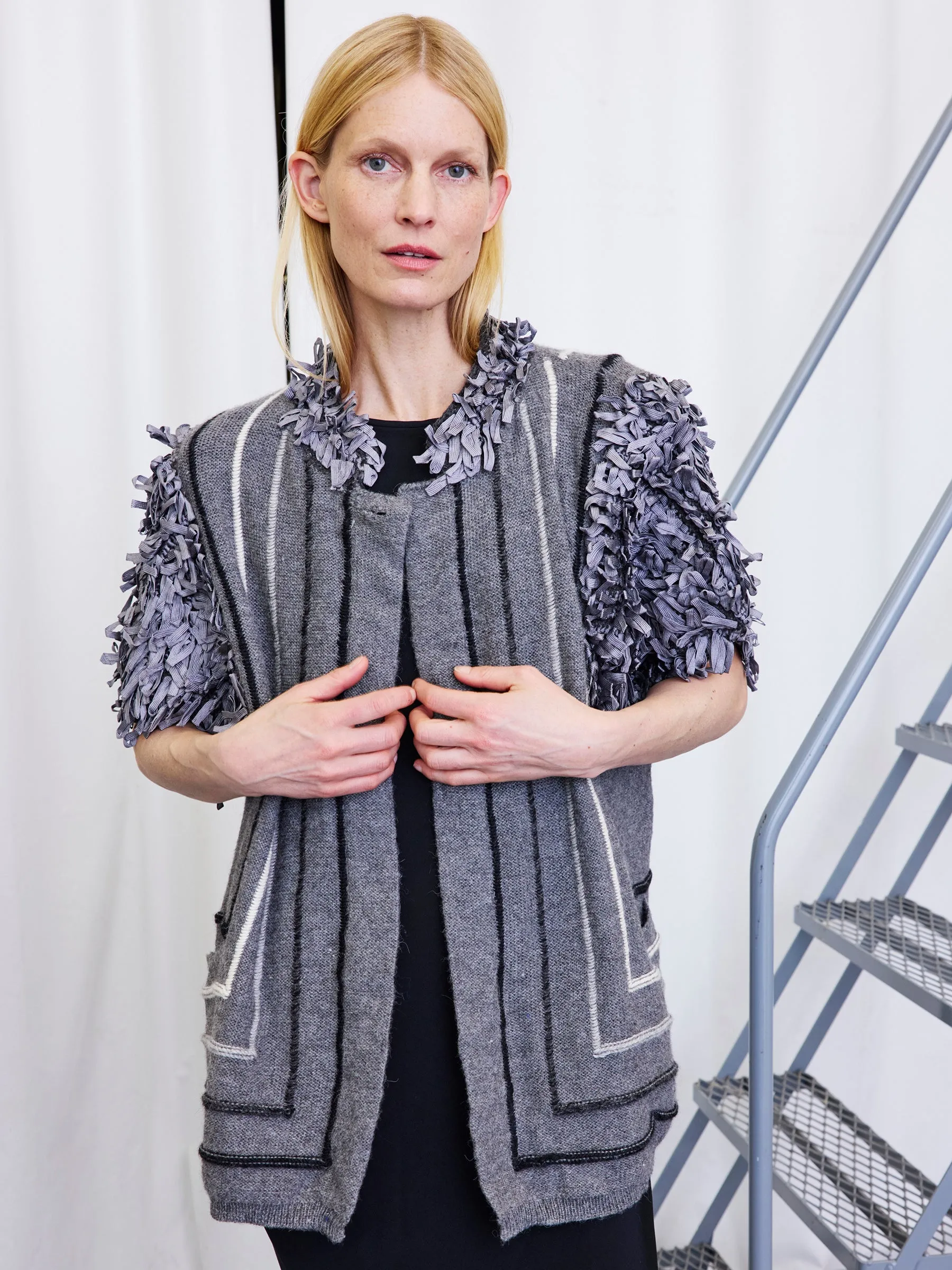 Anuk Waistcoat Sample sold by Zero + Maria Cornejo