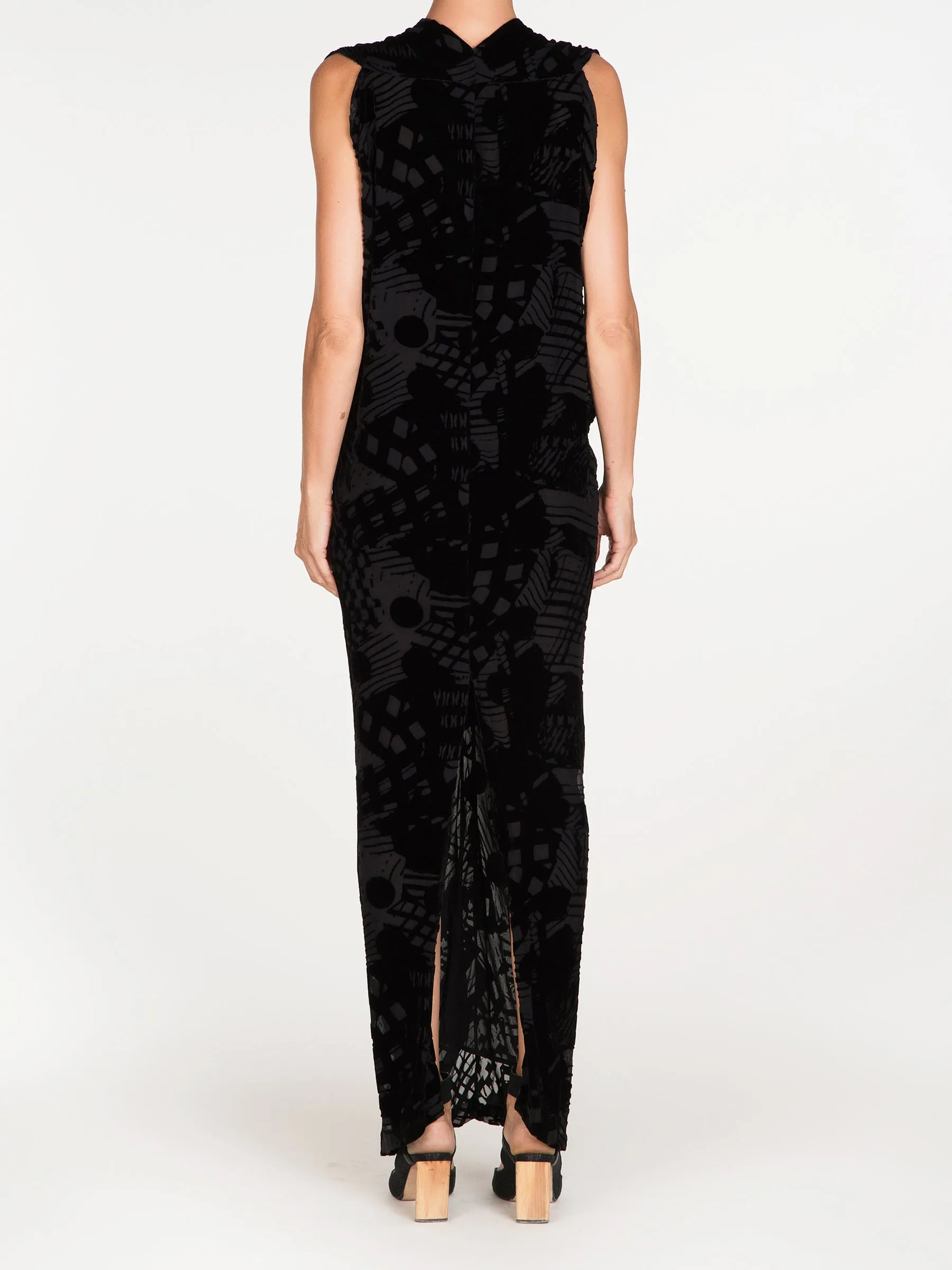 Long Issa Dress Sample sold by Zero + Maria Cornejo product image thumbnail 4