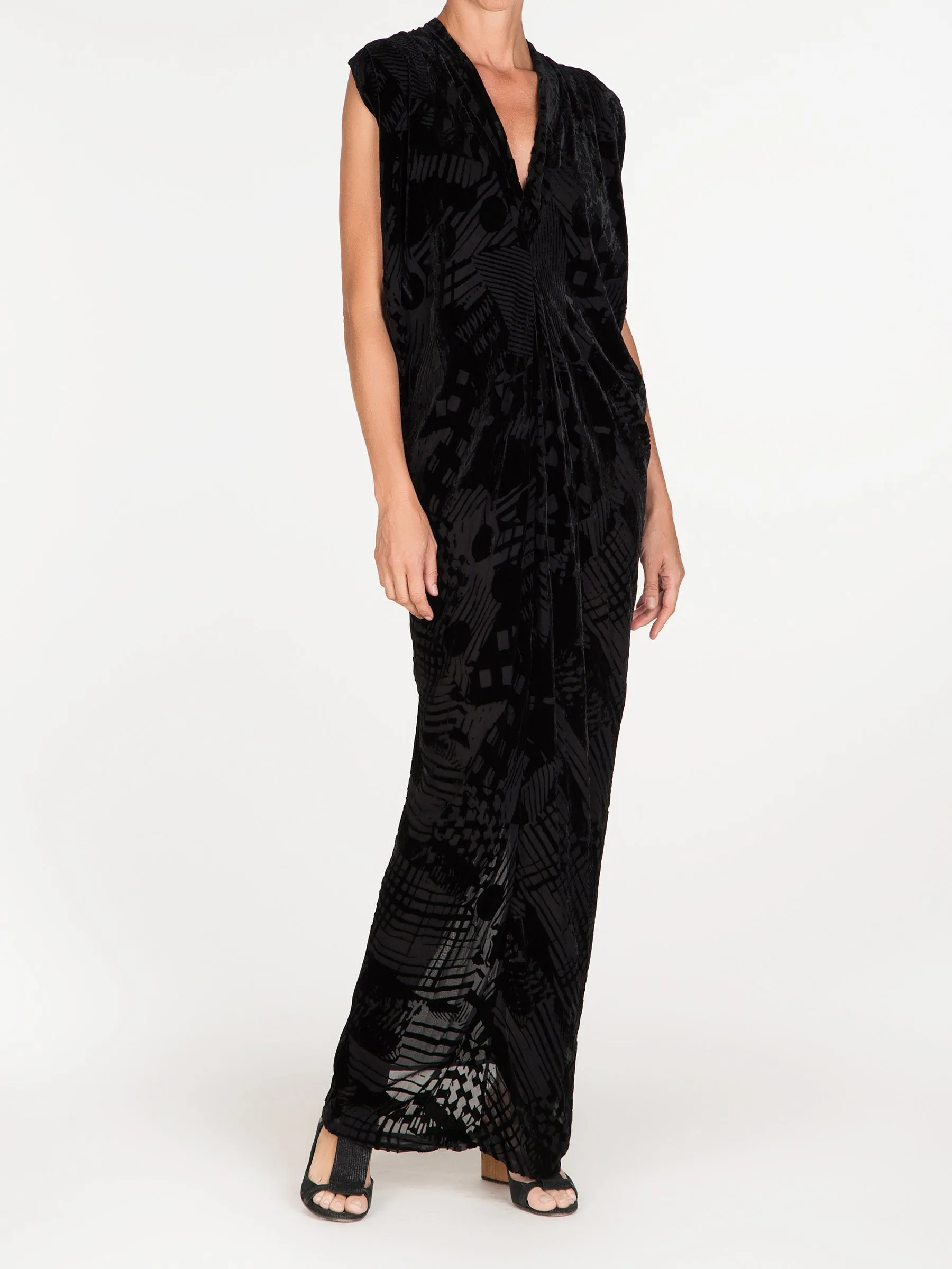 Long Issa Dress Sample sold by Zero + Maria Cornejo product image thumbnail 2