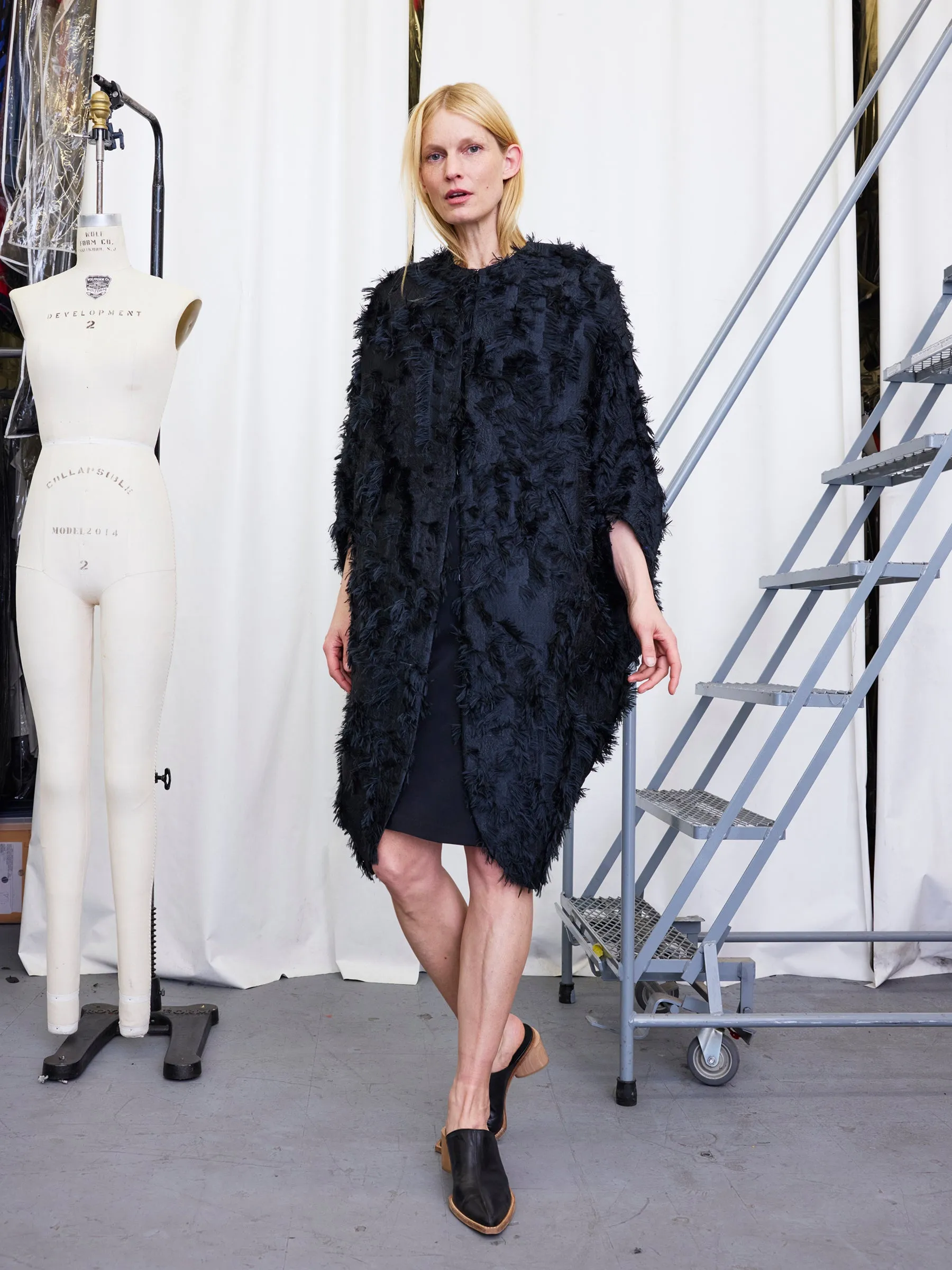 Koya Coat Sample sold by Zero + Maria Cornejo product image thumbnail 2